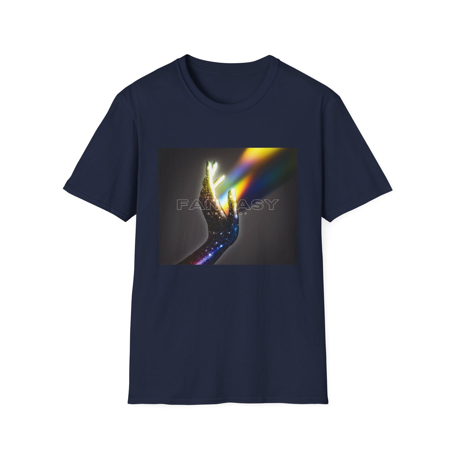 Fantasy Vibe Unisex Softstyle T-Shirt - Unique Graphic Tee for Artsy Souls