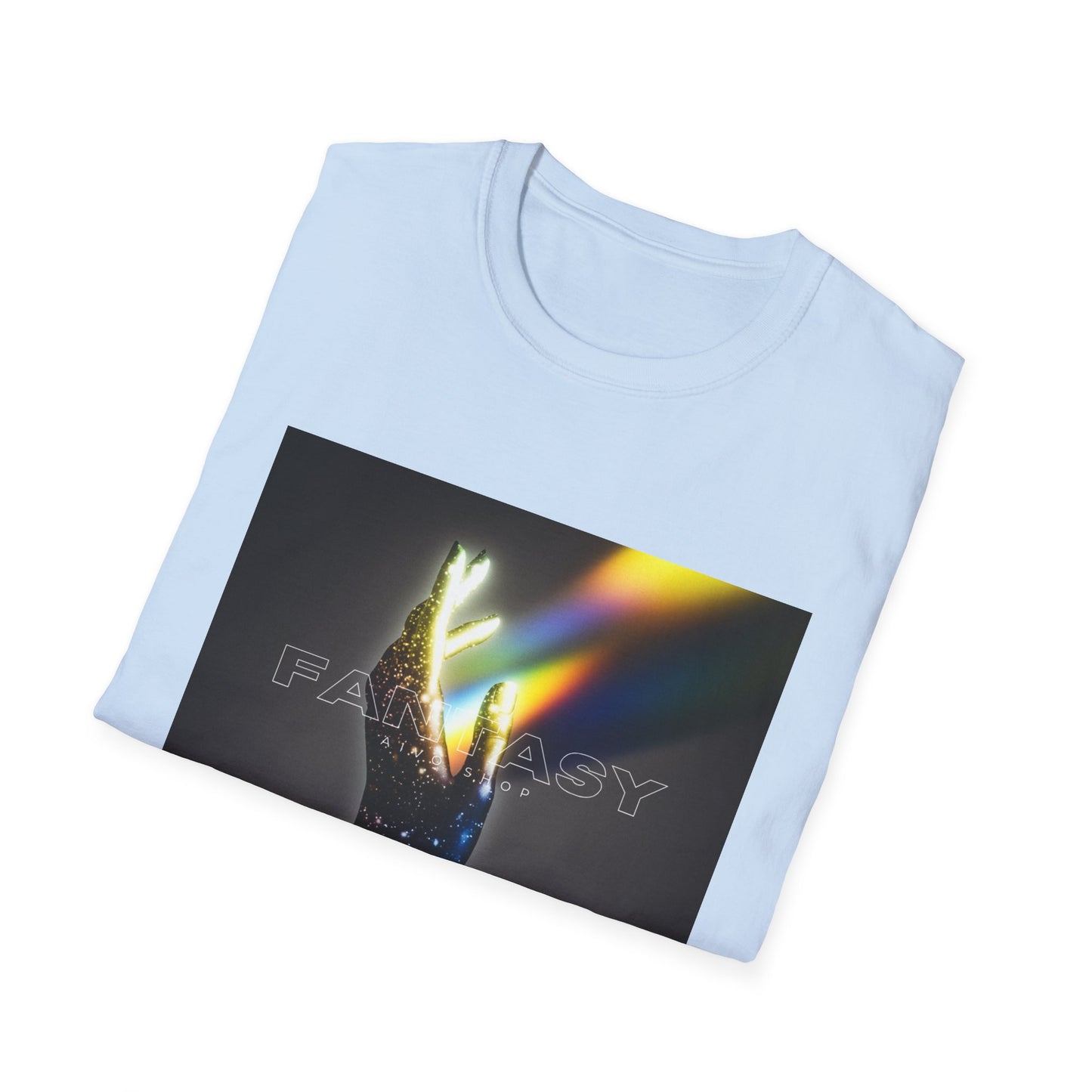 Fantasy Vibe Unisex Softstyle T-Shirt - Unique Graphic Tee for Artsy Souls