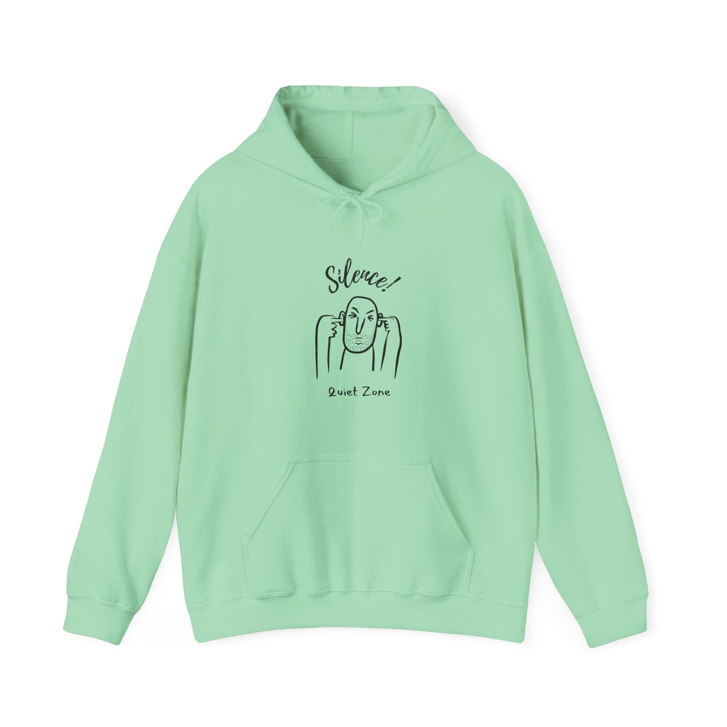 Quiet Zone Hoodie - Cozy Unisex Sweatshirt for Relaxation