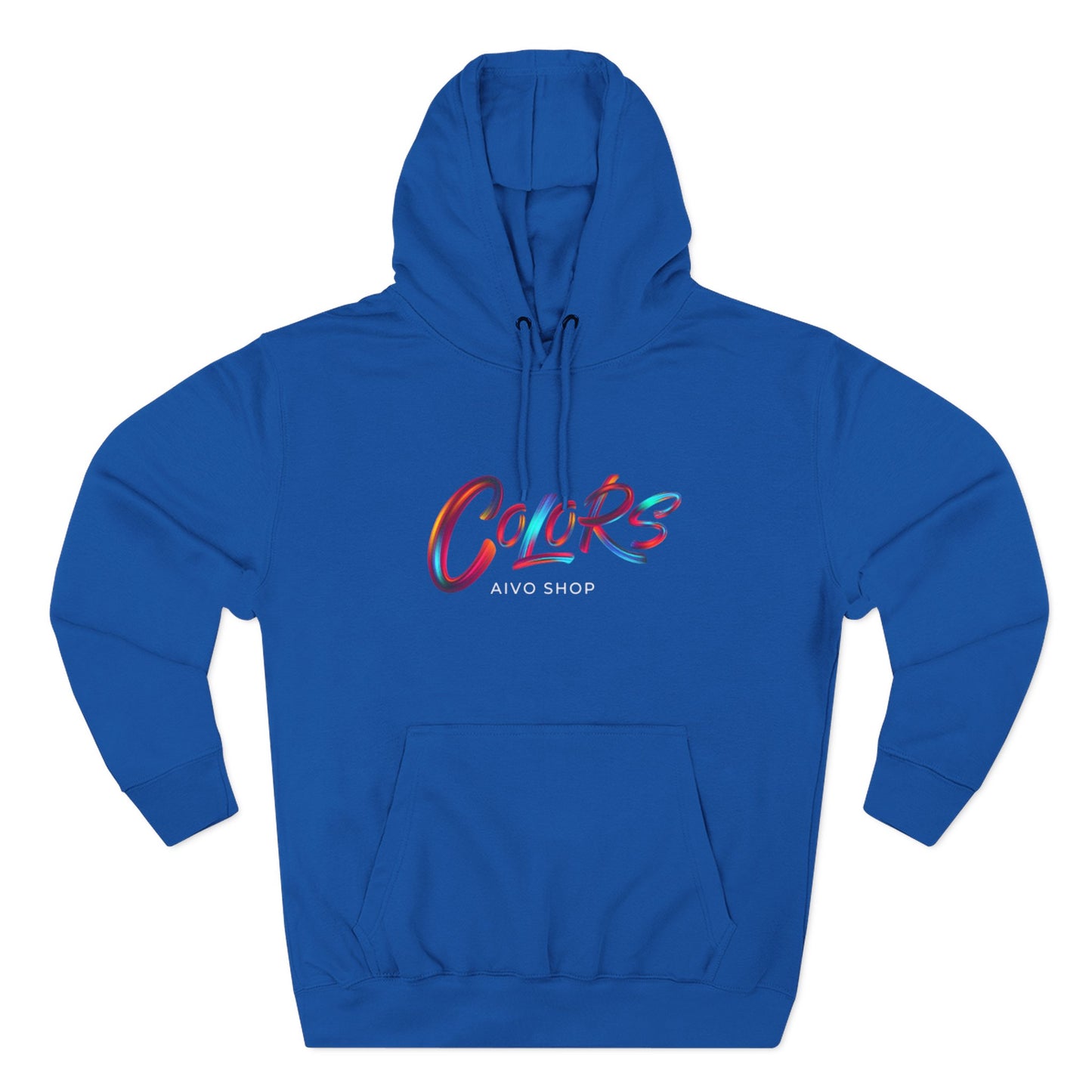 Three-Panel Fleece Hoodie - Colors