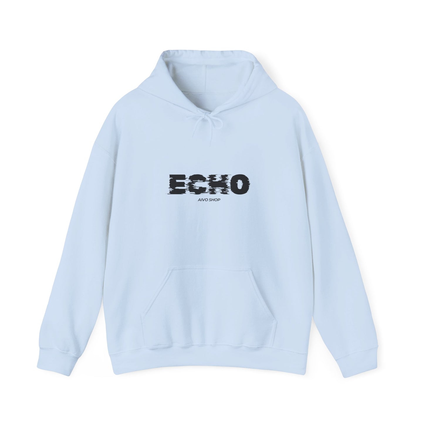 Echo Graphic Unisex Heavy Blend Hoodie - Cozy Urban Style