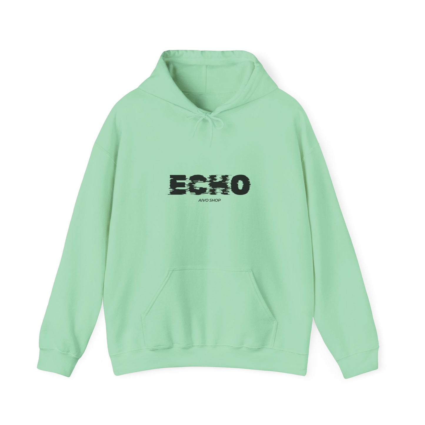 Echo Graphic Unisex Heavy Blend Hoodie - Cozy Urban Style