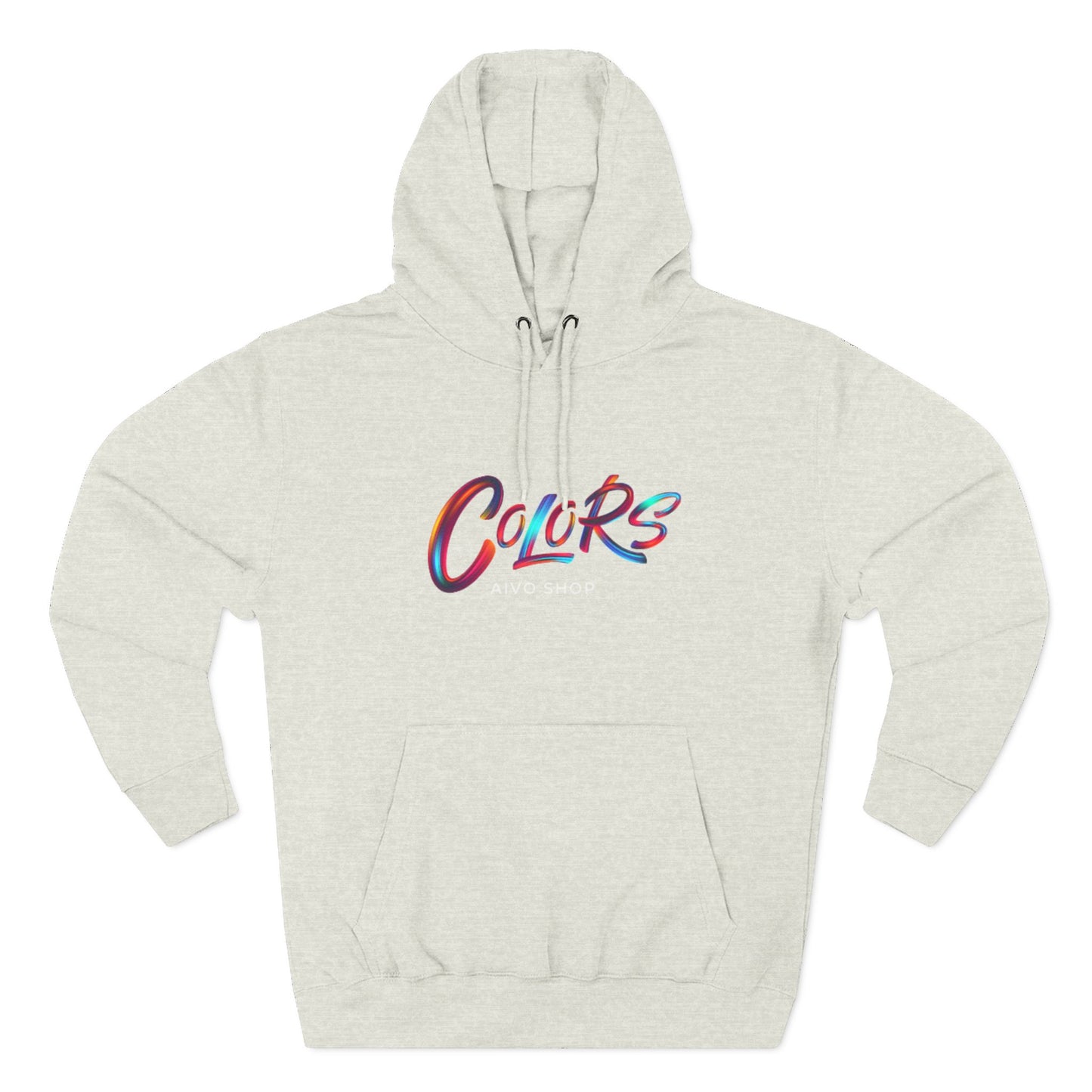 Three-Panel Fleece Hoodie - Colors
