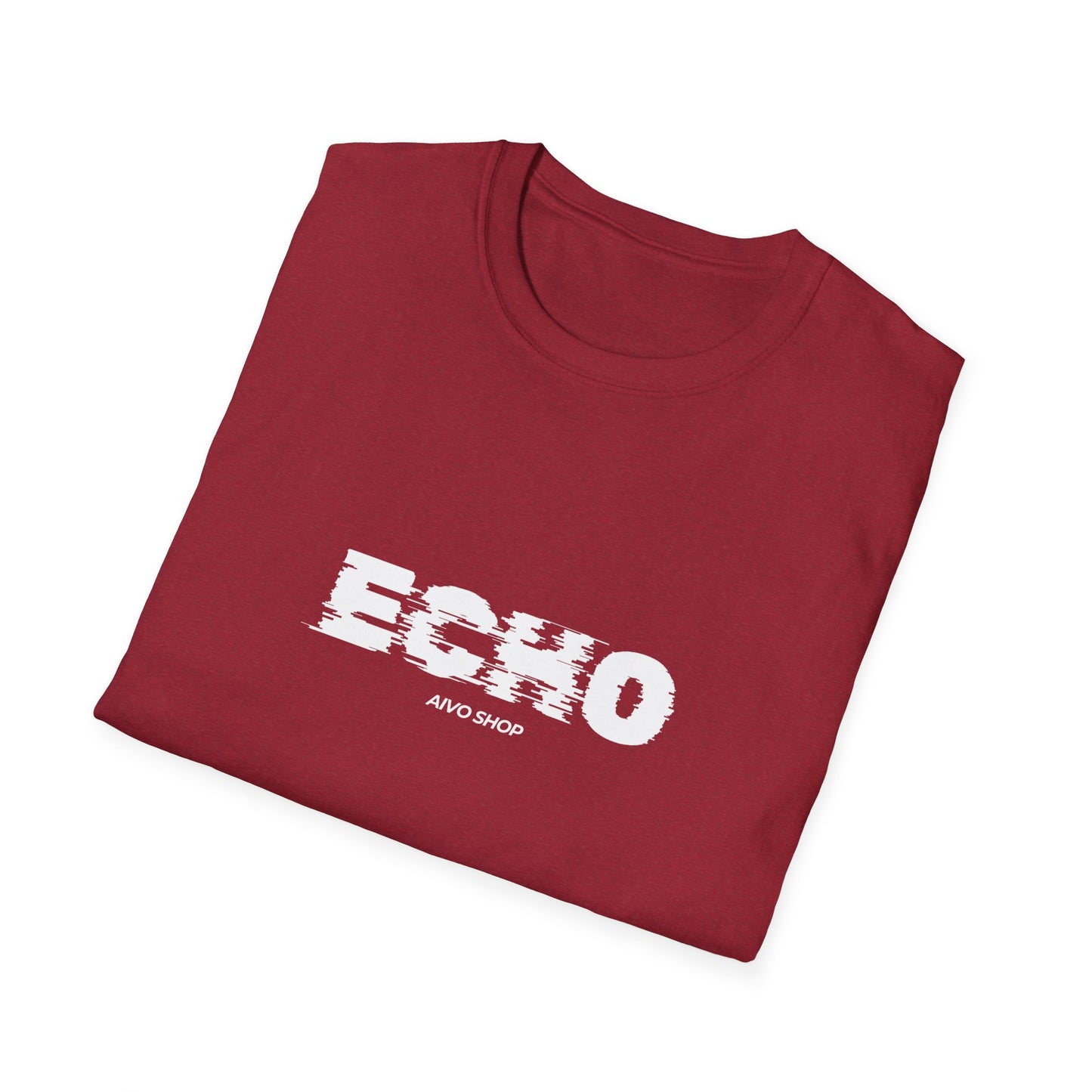 Echo Unisex Softstyle T-Shirt - Casual Oversized Tee for Everyday Wear