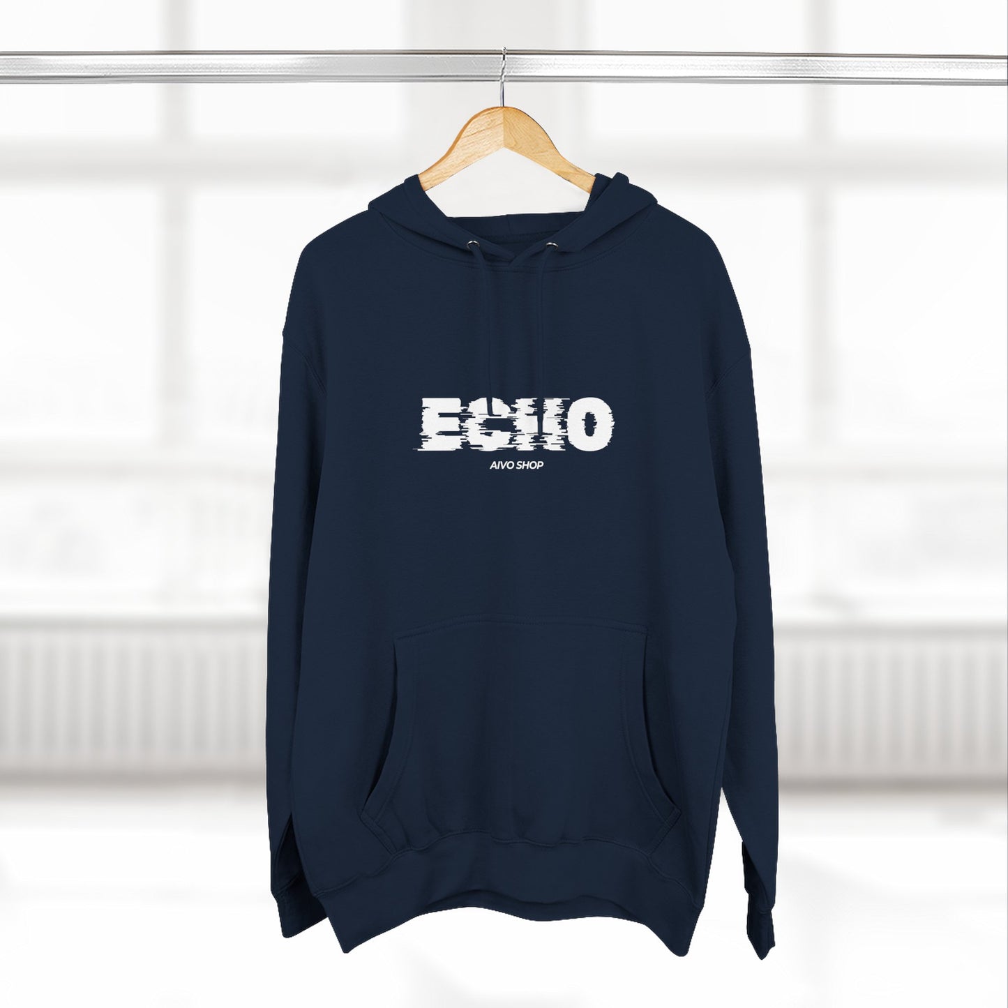 Stylish Three-Panel Fleece Hoodie - Casual Comfort for Everyday Wear