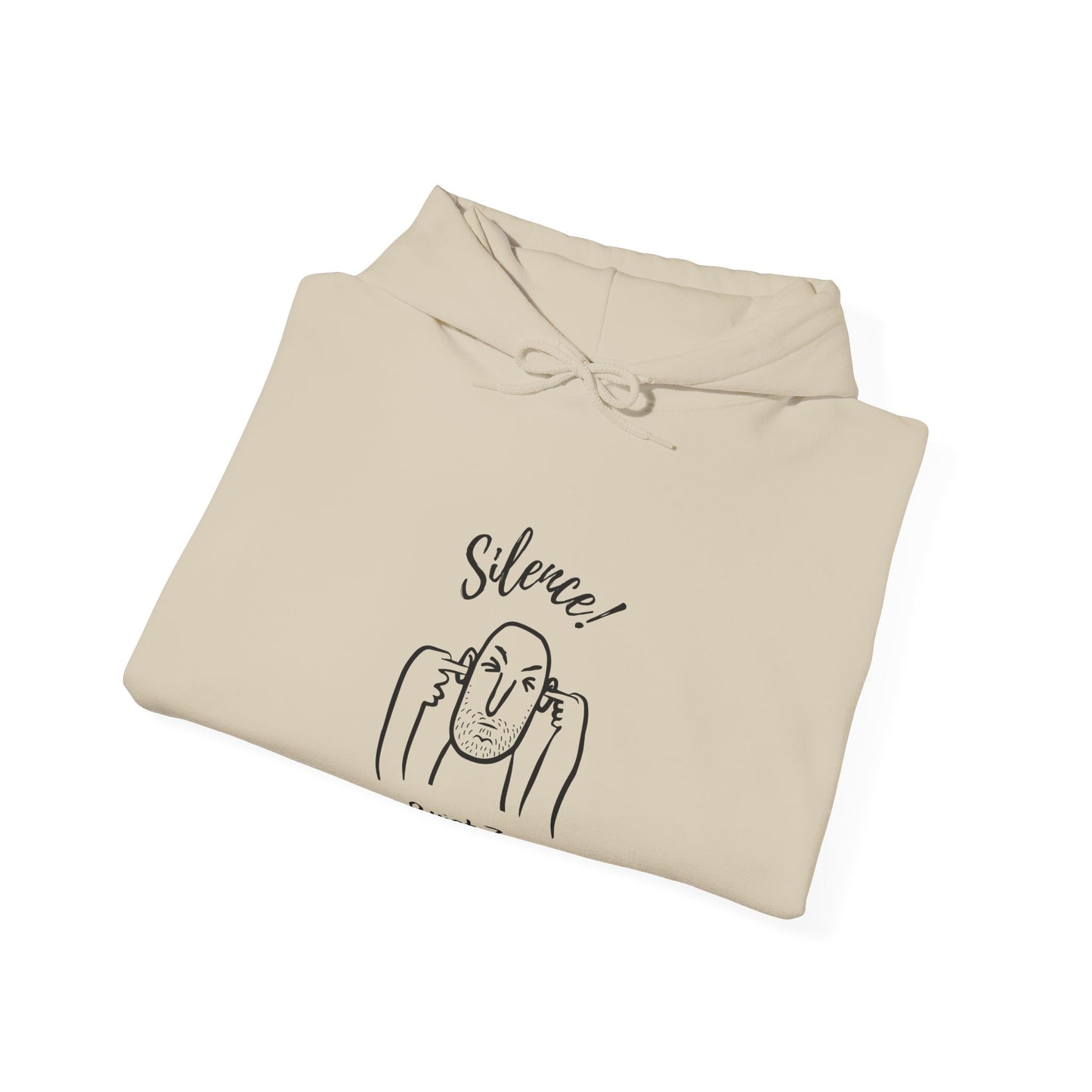 Quiet Zone Hoodie - Cozy Unisex Sweatshirt for Relaxation