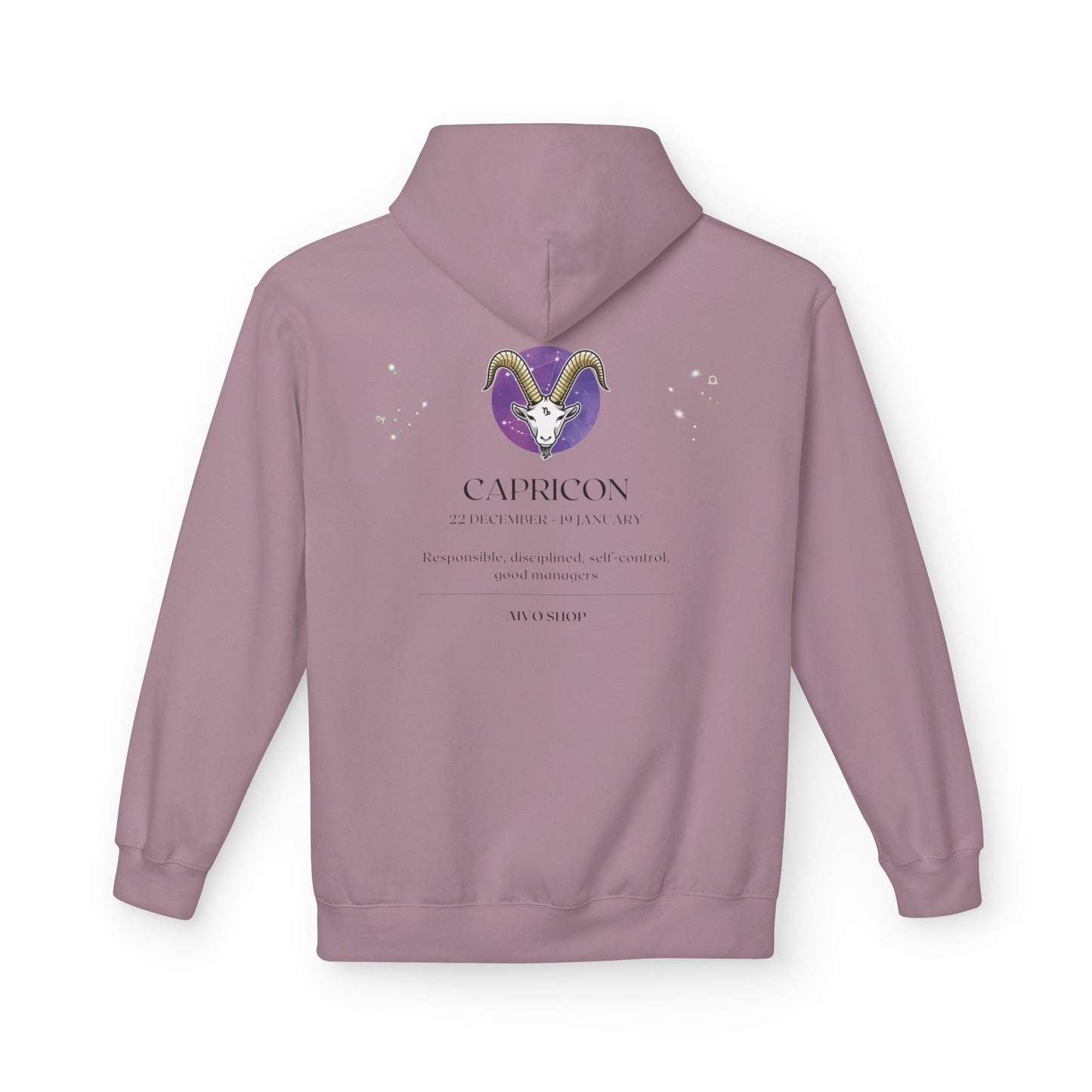 Capricorn Midweight Softstyle Fleece Hoodie