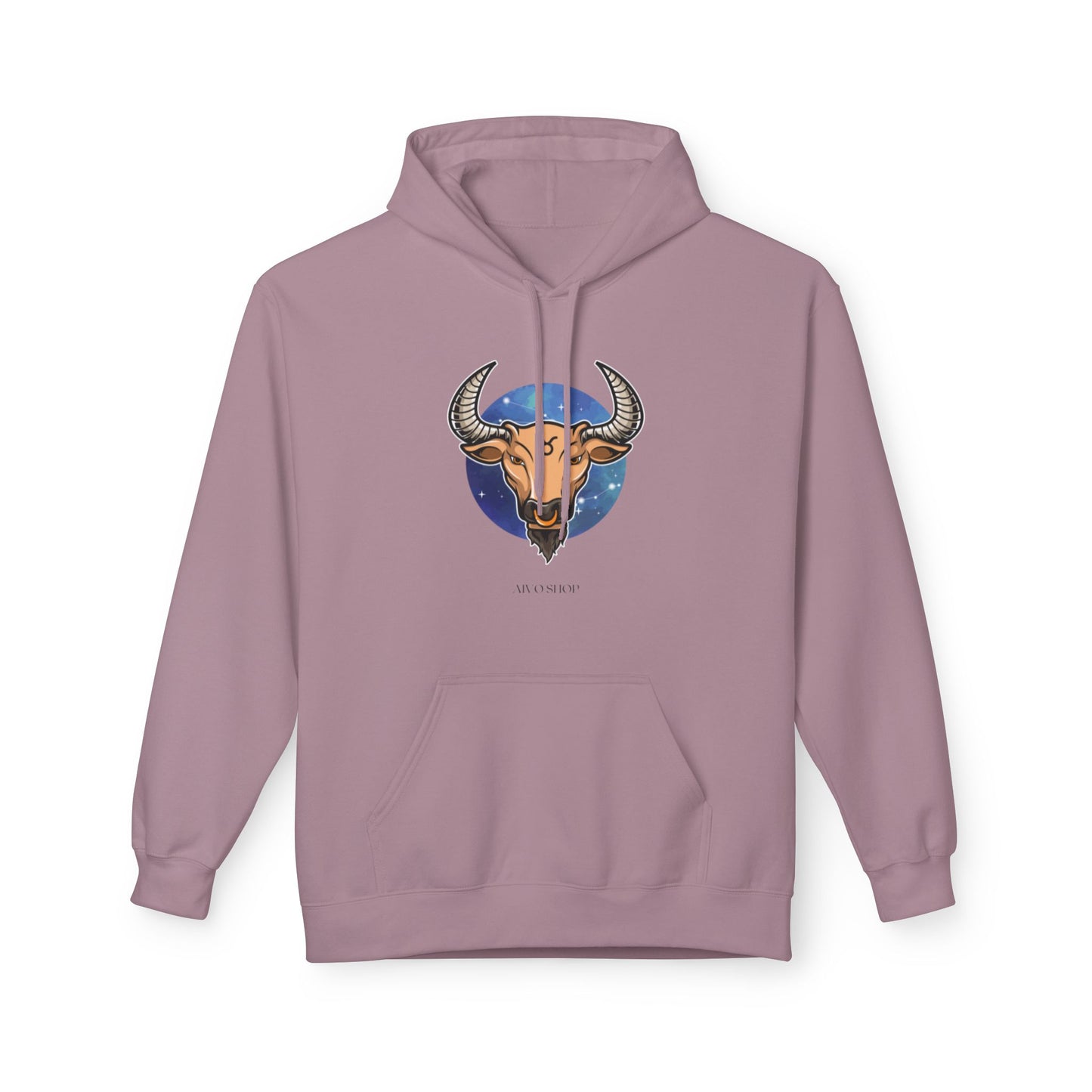 Taurus Zodiac Fleece Hoodie - Astrology Astrology Gift for Taurus