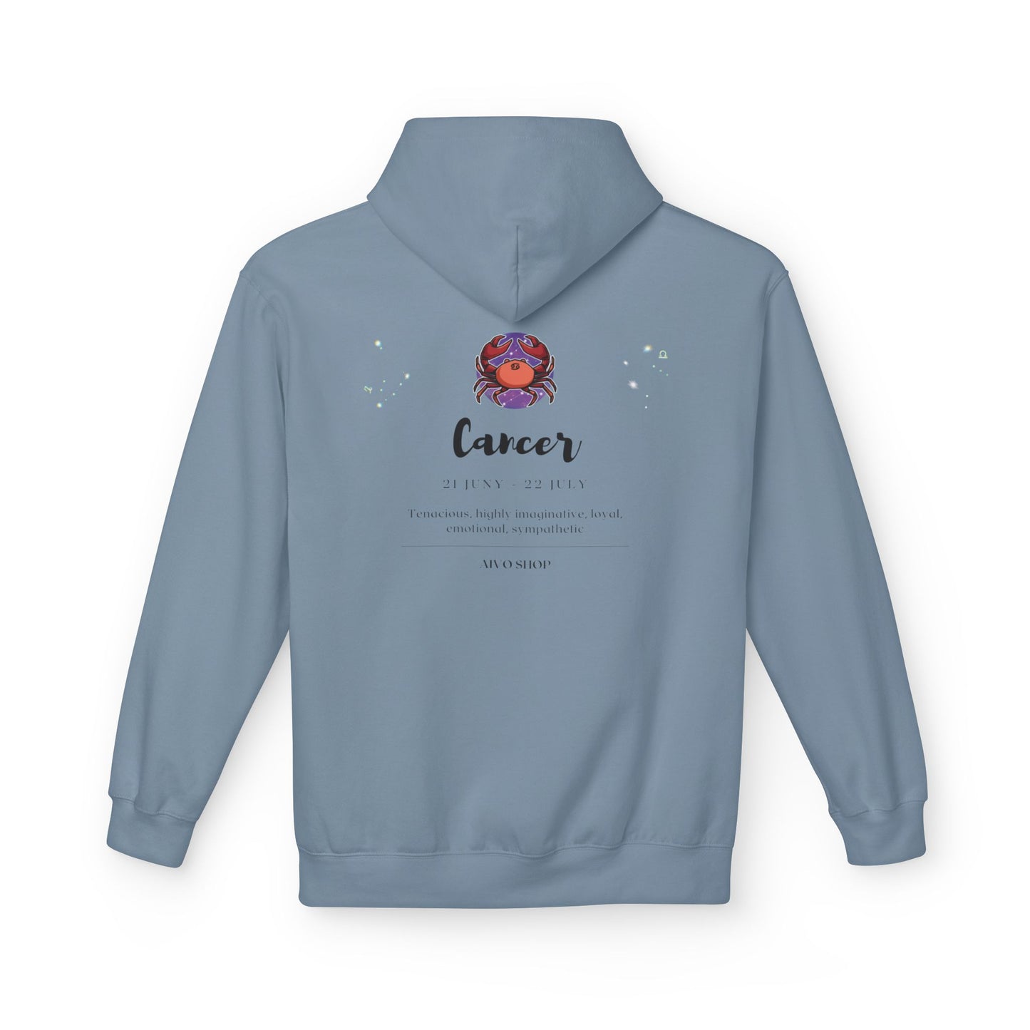 Cancer Zodiac Hoodie | Astrology Inspired Fashion for Comfort and Style