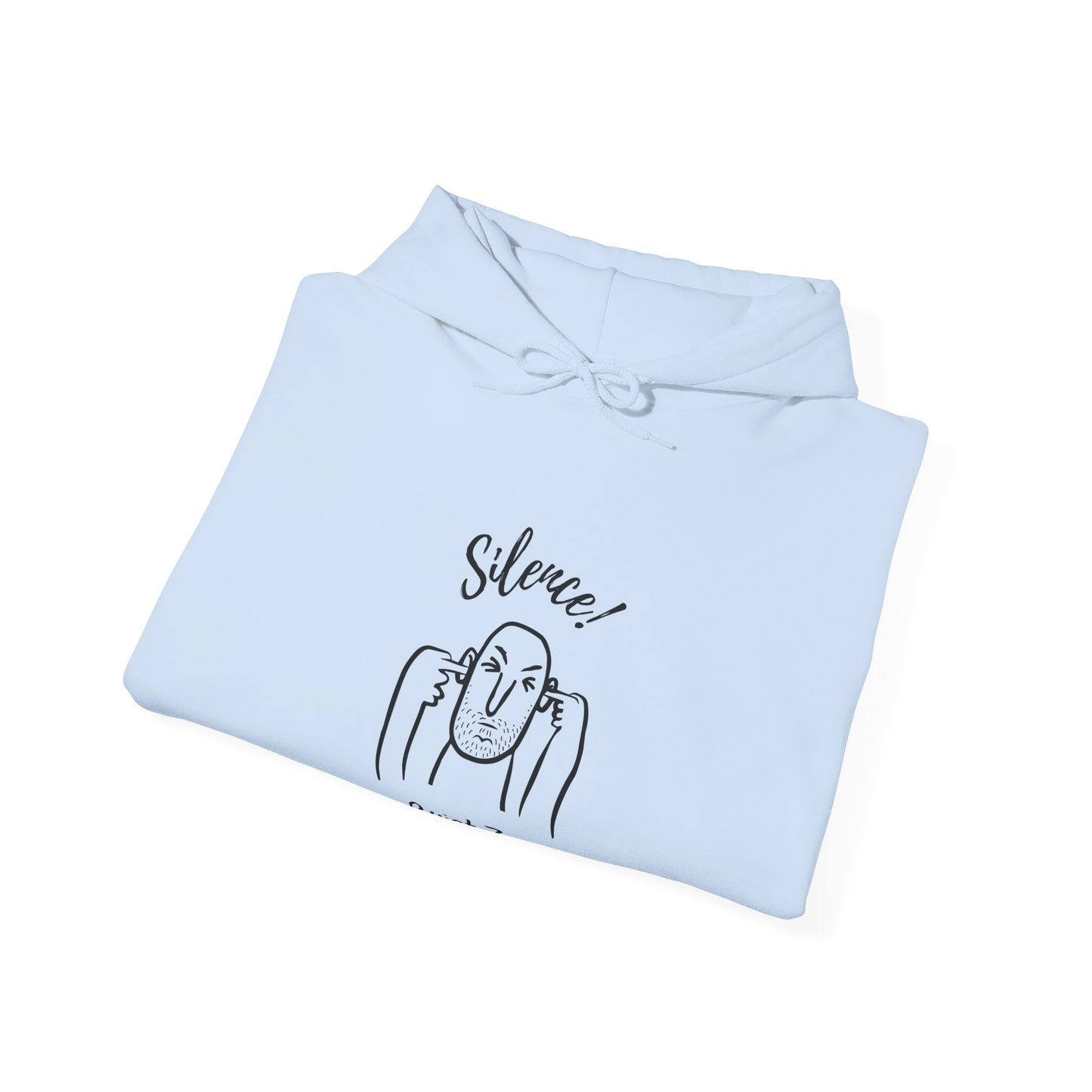 Quiet Zone Hoodie - Cozy Unisex Sweatshirt for Relaxation