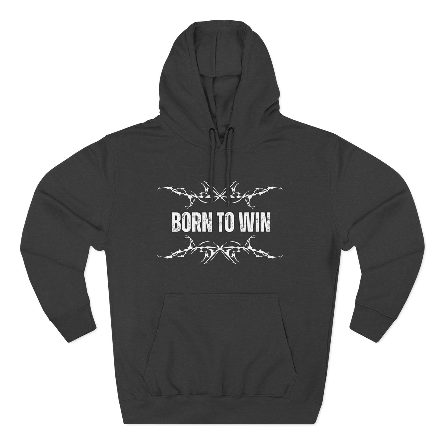 Born to Win Fleece Hoodie - Stylish & Motivational Apparel