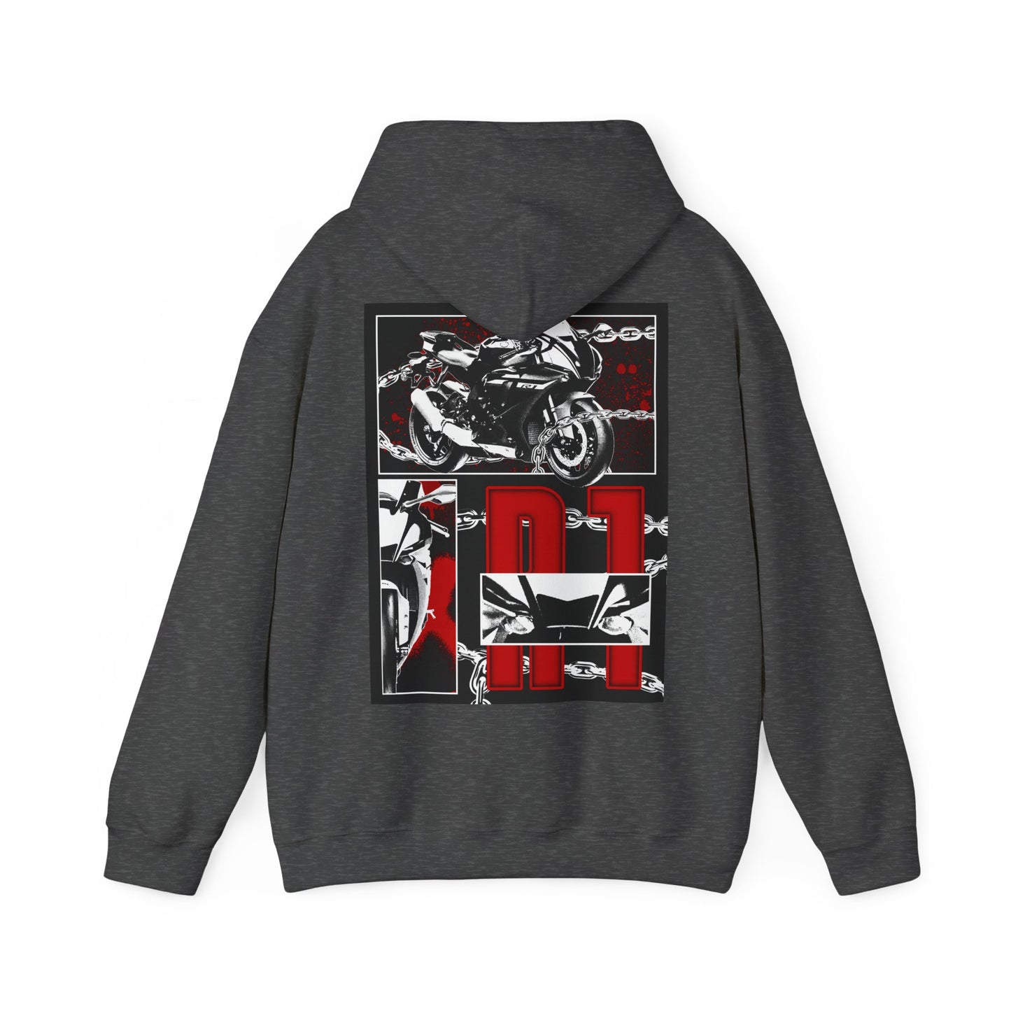 Motorcycle Art Unisex Heavy Blend™ Hoodie | Biker Fashion Statement