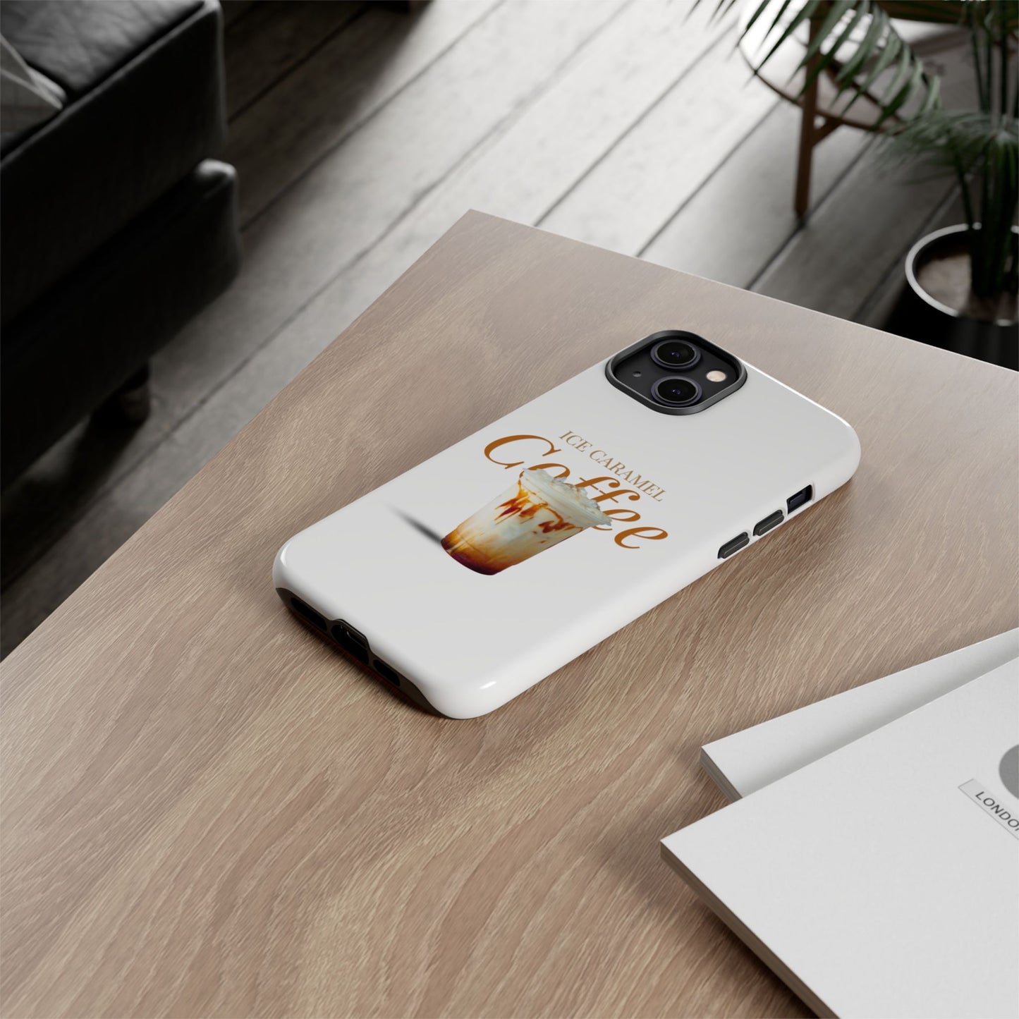 Ice Caramel Coffee Phone Case - Tough Cases for Coffee Lovers
