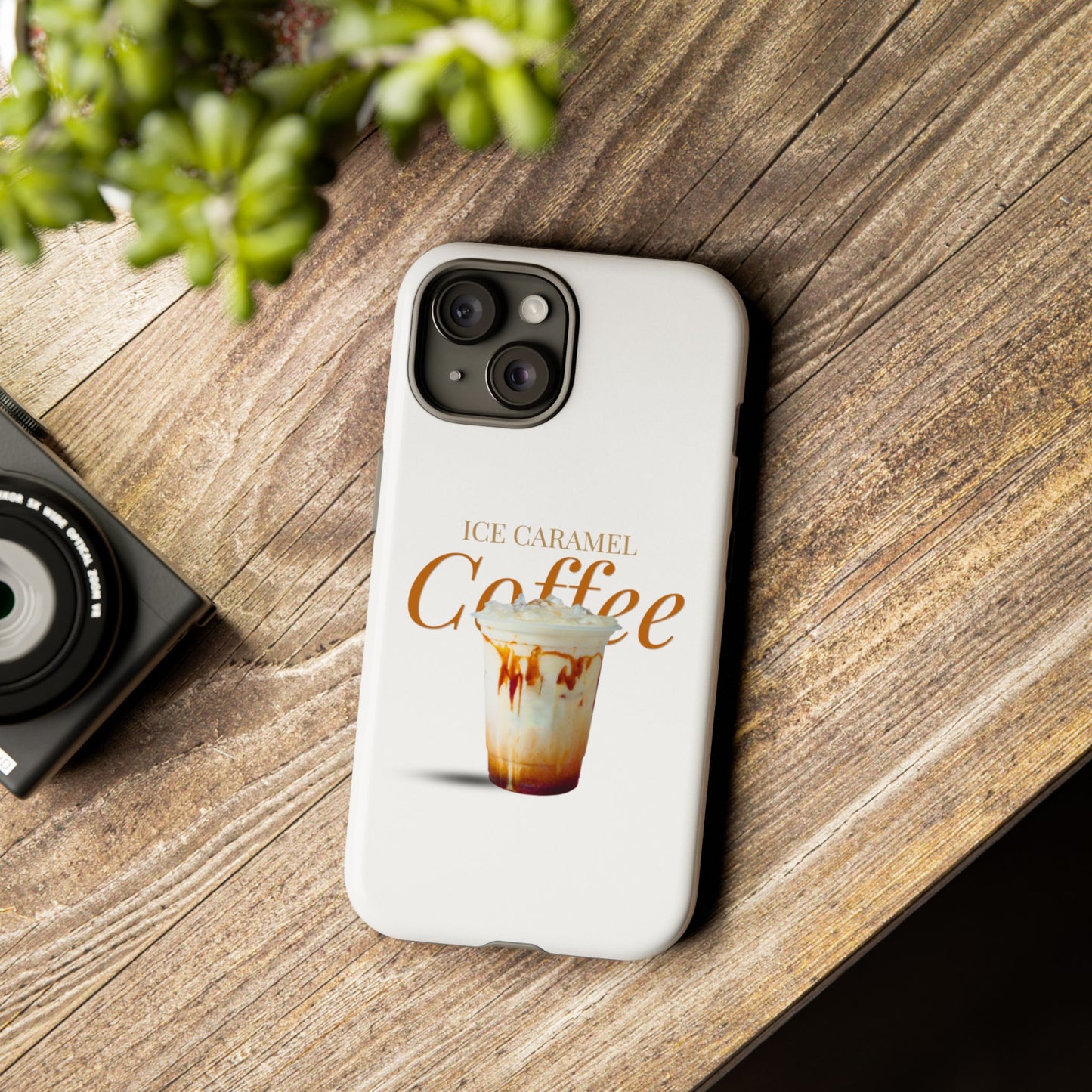 Ice Caramel Coffee Phone Case - Tough Cases for Coffee Lovers