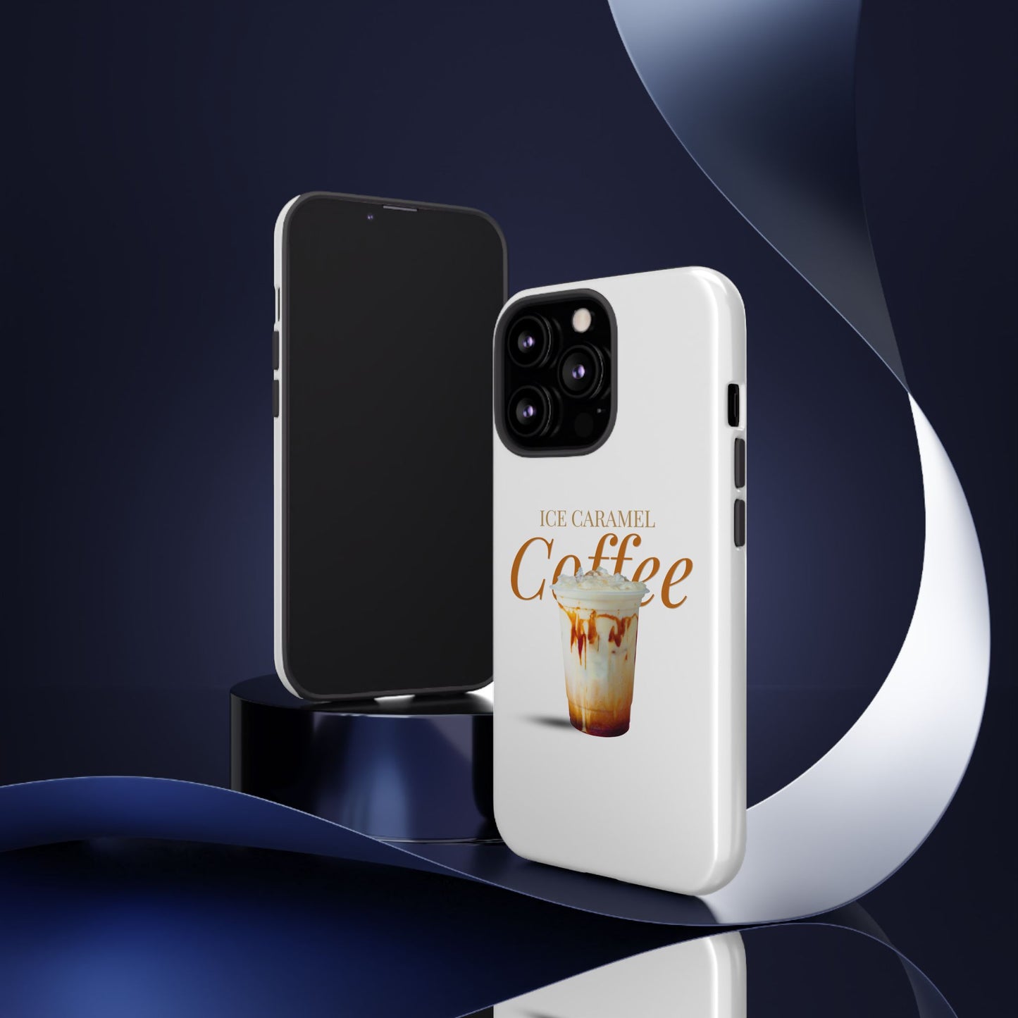 Ice Caramel Coffee Phone Case - Tough Cases for Coffee Lovers