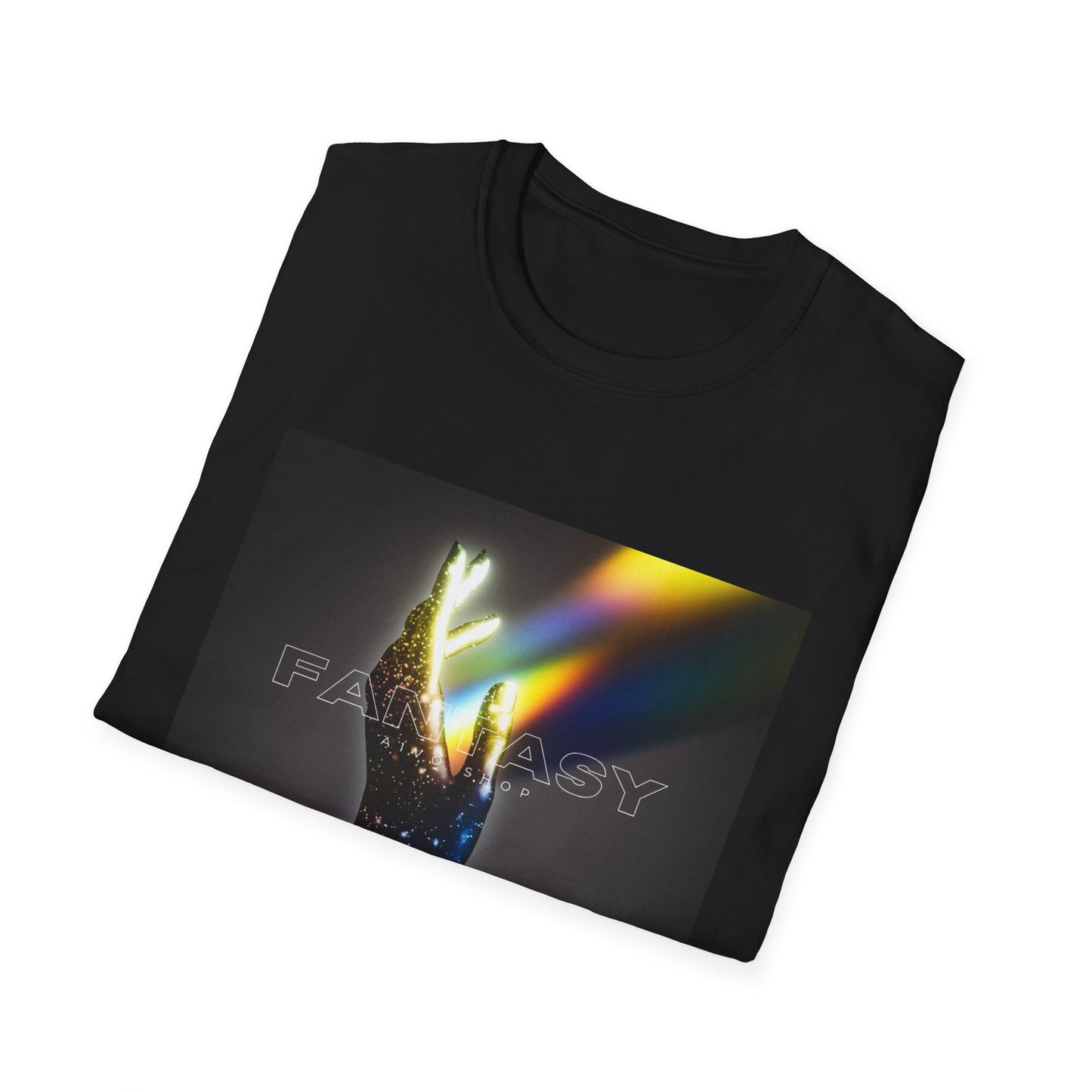 Fantasy Vibe Unisex Softstyle T-Shirt - Unique Graphic Tee for Artsy Souls