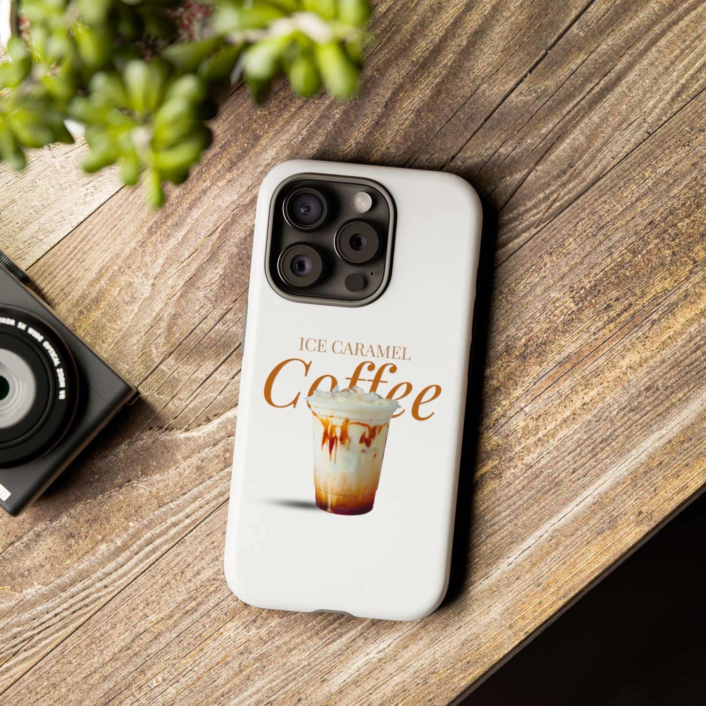 Ice Caramel Coffee Phone Case - Tough Cases for Coffee Lovers