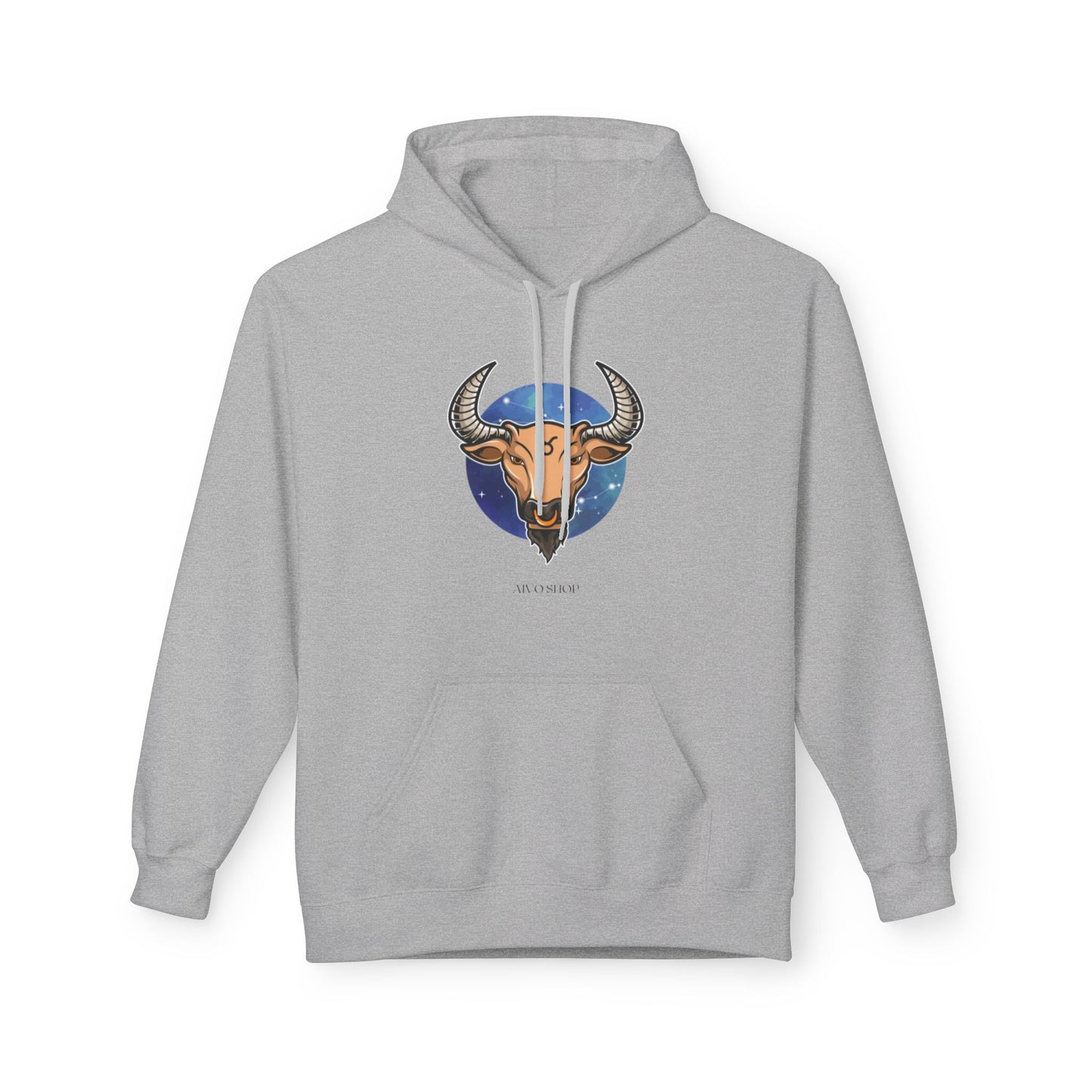 Taurus Zodiac Fleece Hoodie - Astrology Astrology Gift for Taurus