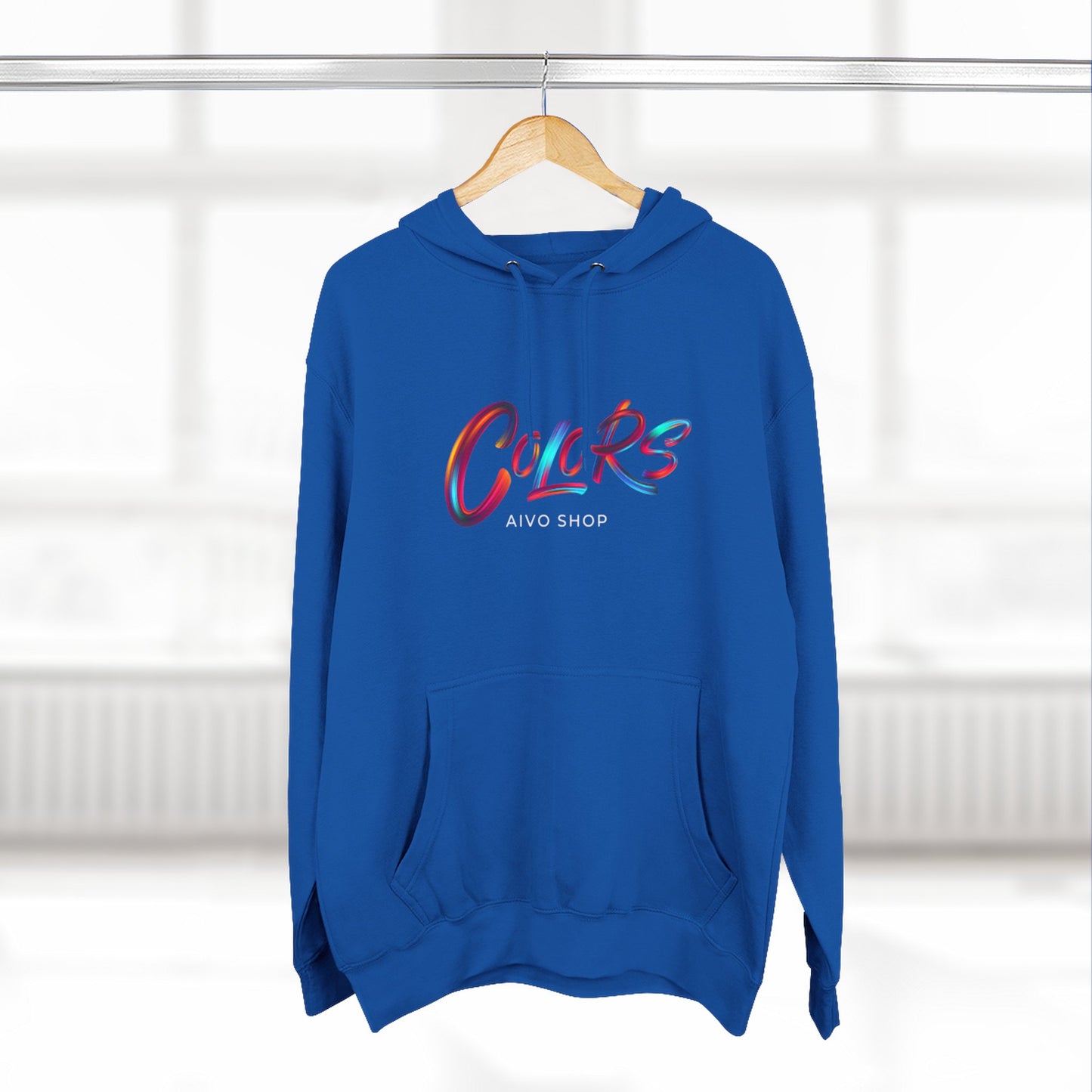 Three-Panel Fleece Hoodie - Colors