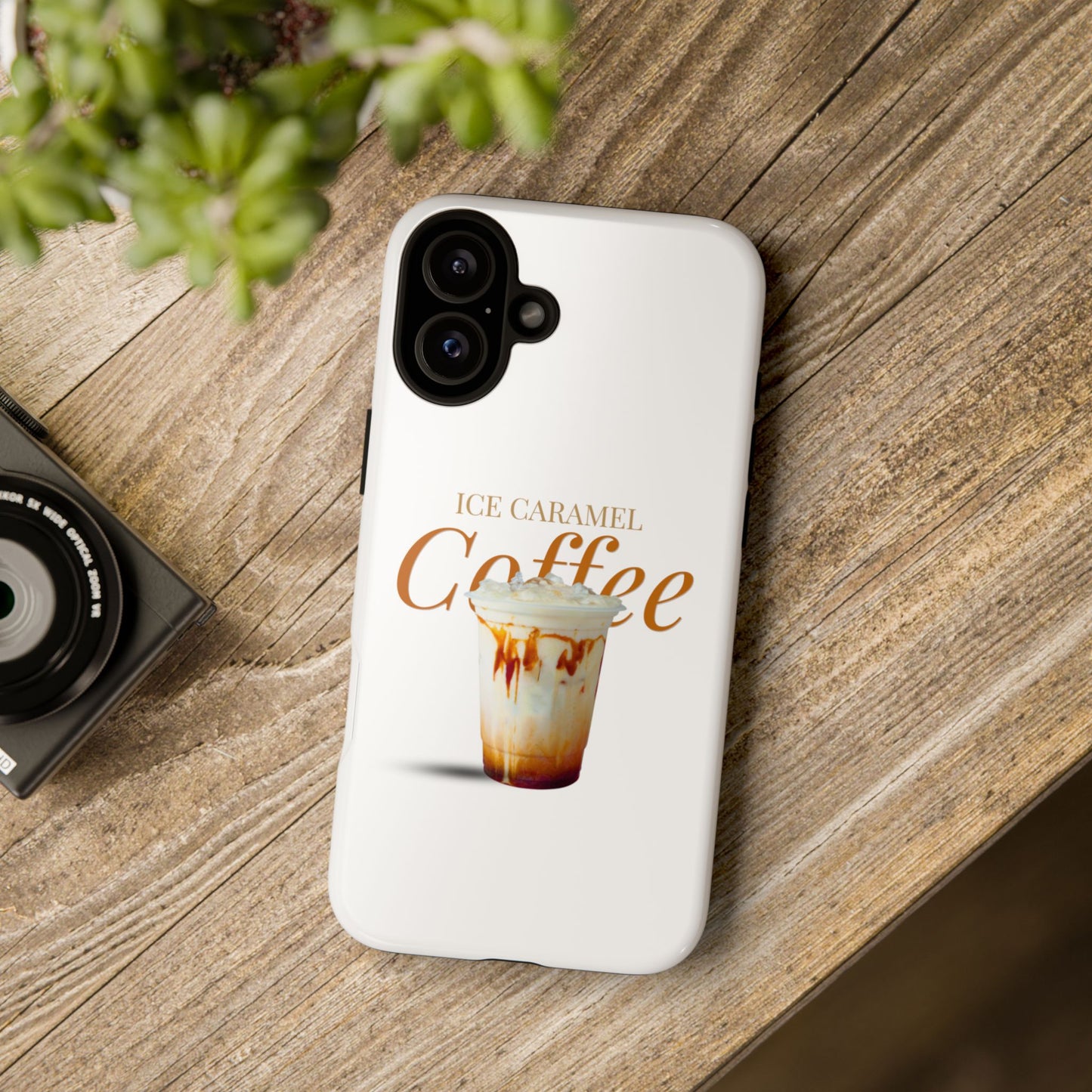 Ice Caramel Coffee Phone Case - Tough Cases for Coffee Lovers