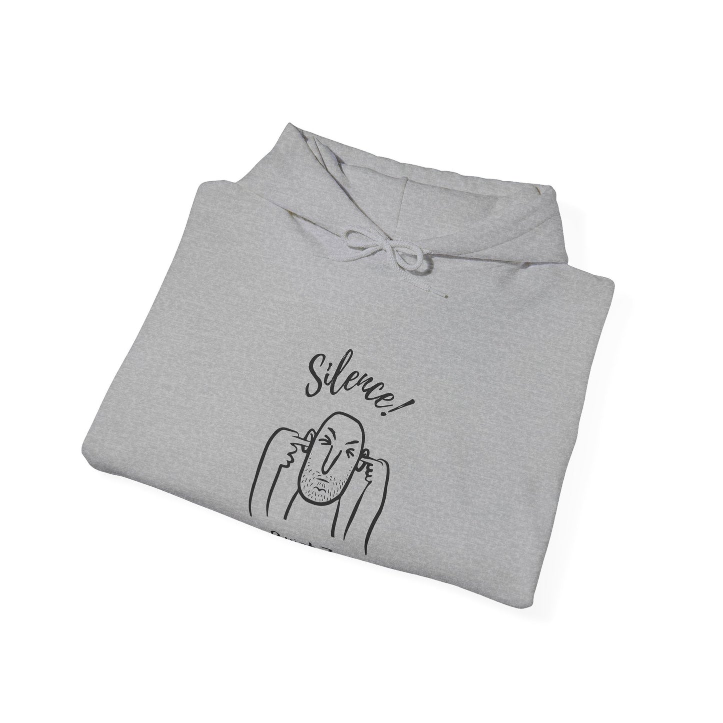 Quiet Zone Hoodie - Cozy Unisex Sweatshirt for Relaxation
