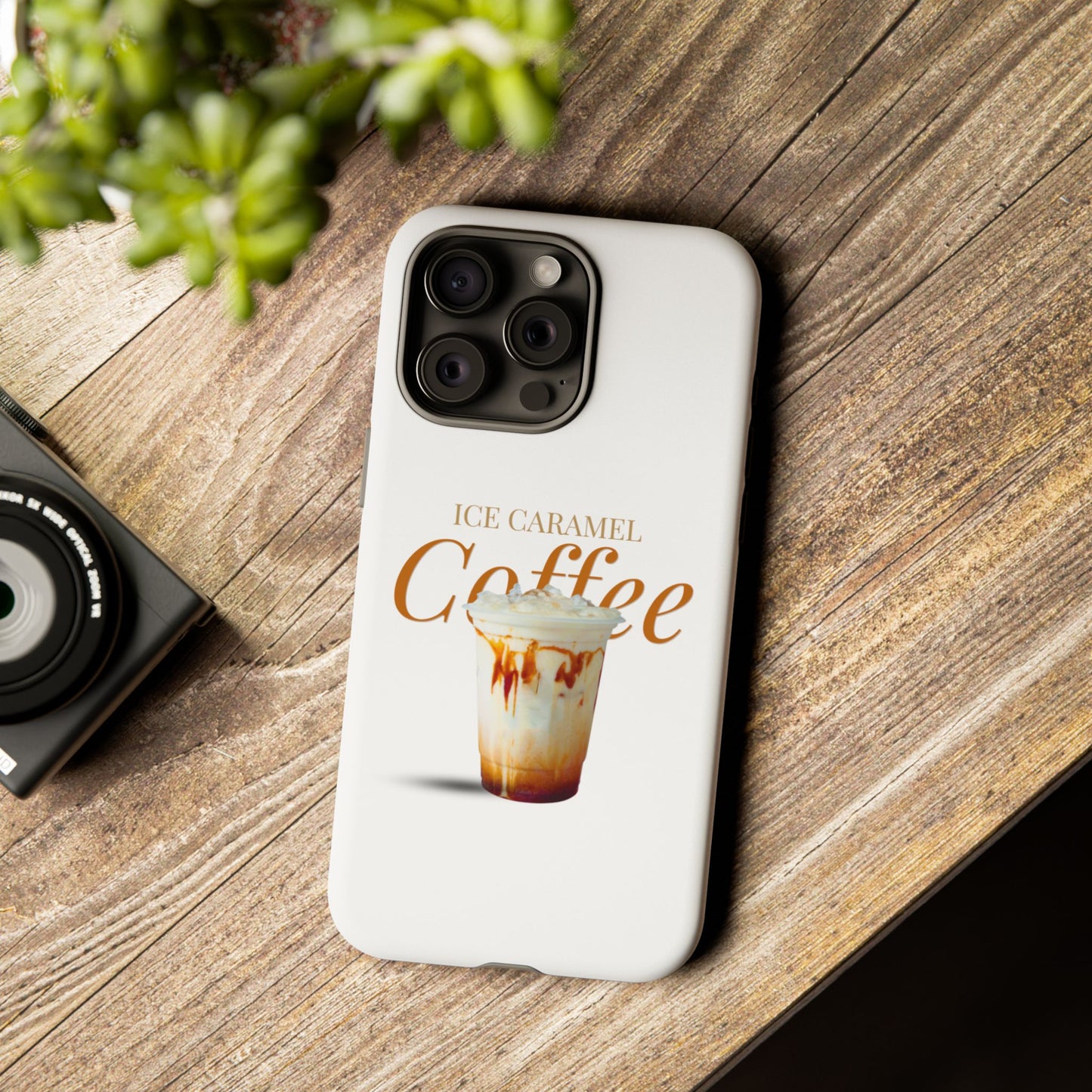 Ice Caramel Coffee Phone Case - Tough Cases for Coffee Lovers