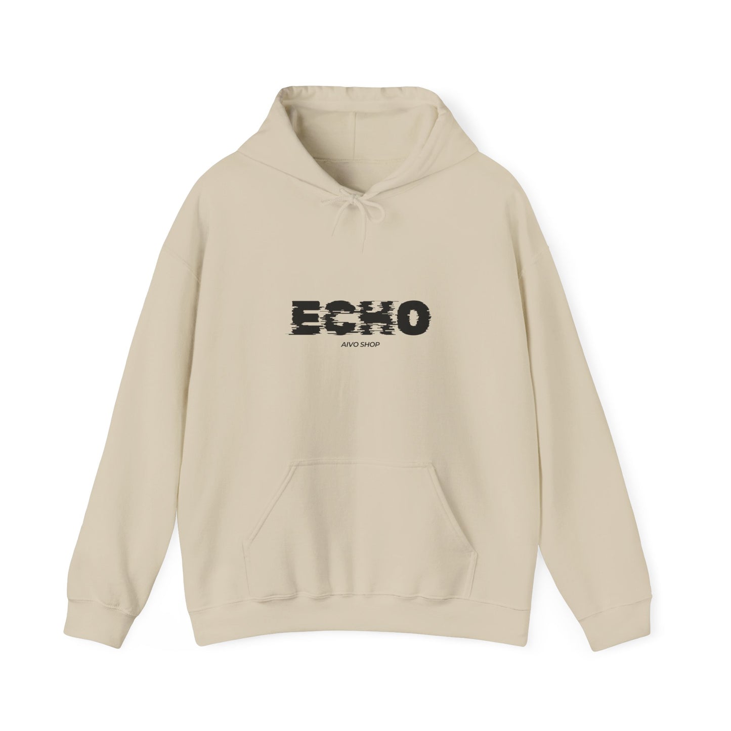 Echo Graphic Unisex Heavy Blend Hoodie - Cozy Urban Style