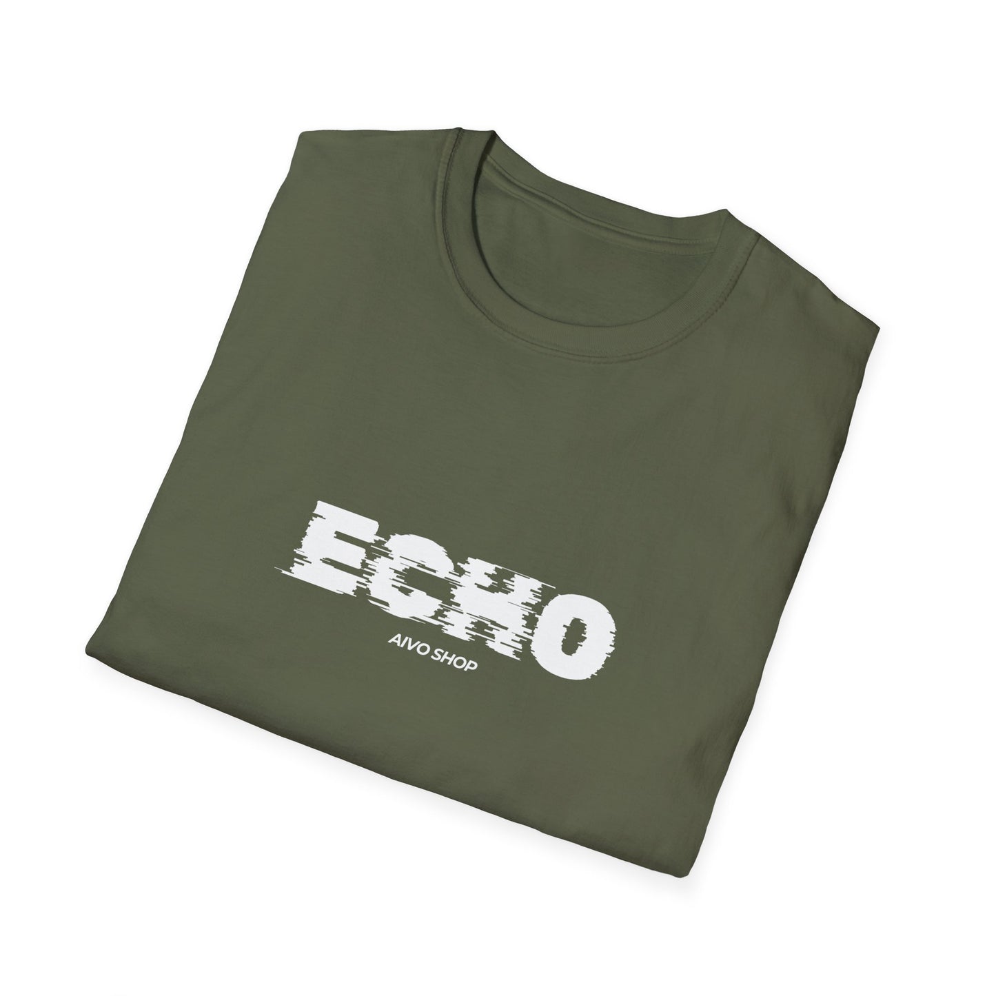 Echo Unisex Softstyle T-Shirt - Casual Oversized Tee for Everyday Wear