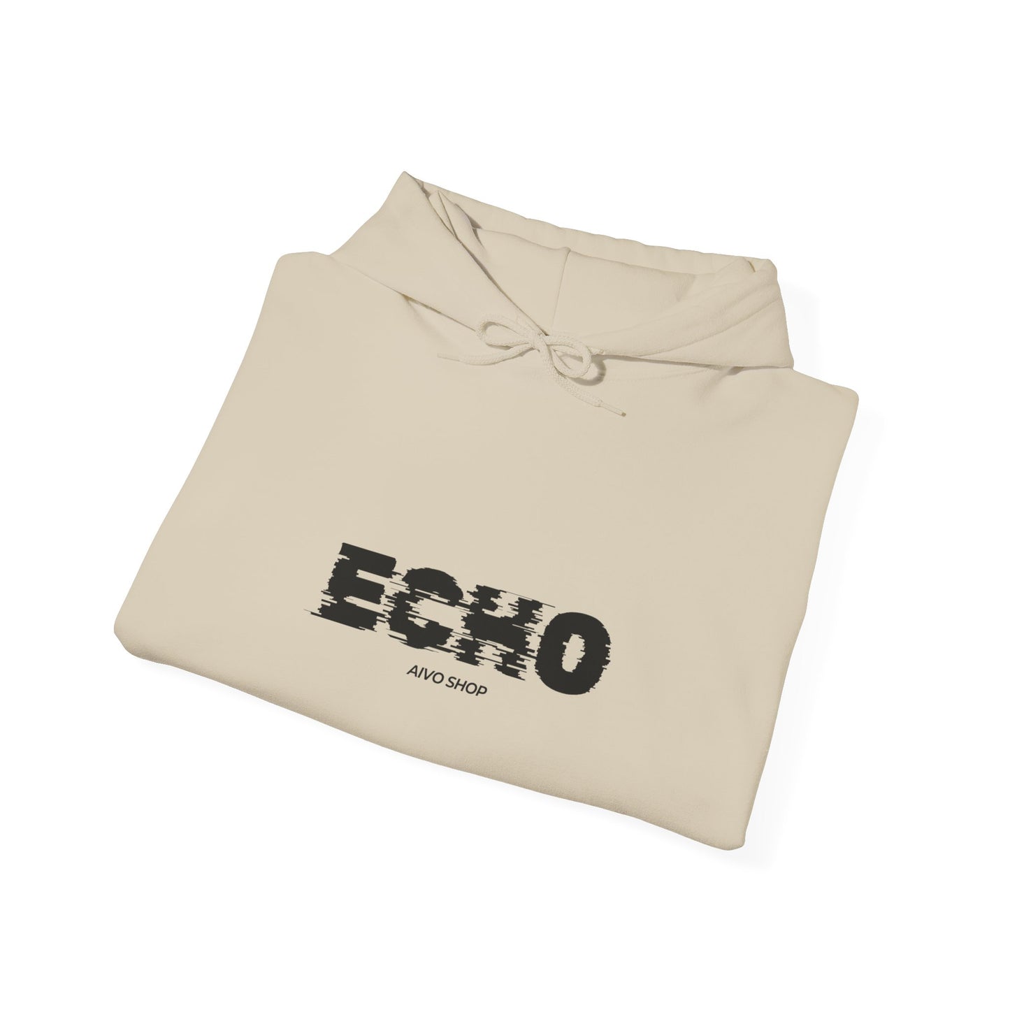 Echo Graphic Unisex Heavy Blend Hoodie - Cozy Urban Style