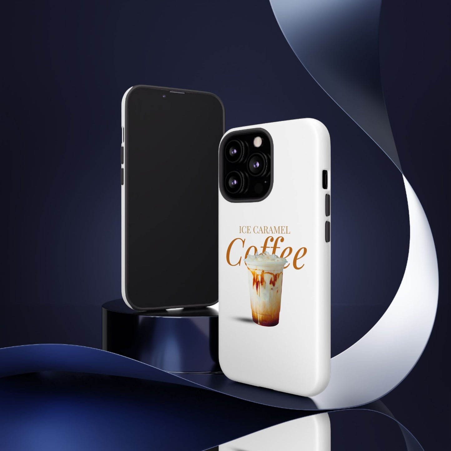 Ice Caramel Coffee Phone Case - Tough Cases for Coffee Lovers
