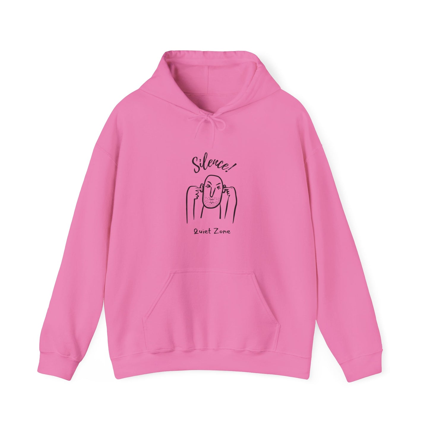 Quiet Zone Hoodie - Cozy Unisex Sweatshirt for Relaxation