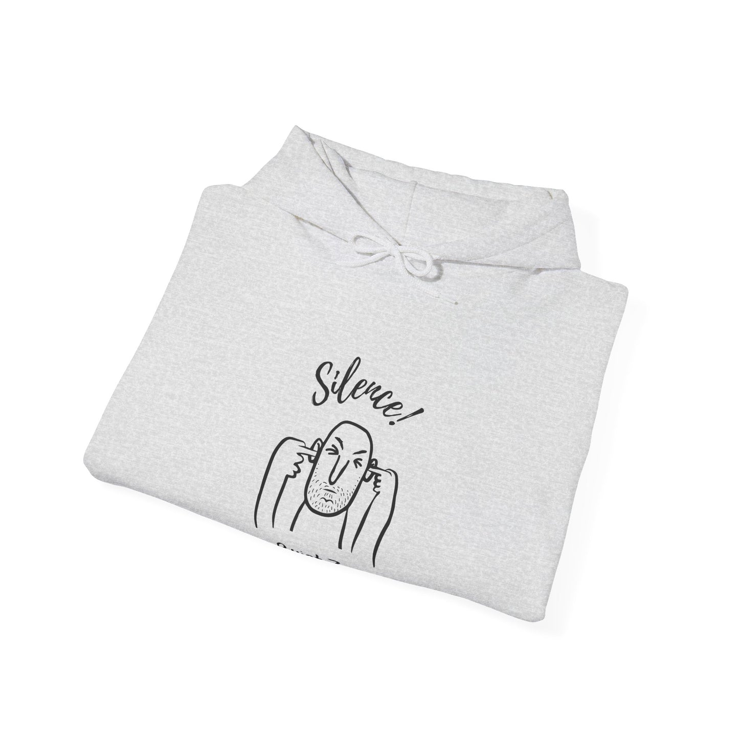 Quiet Zone Hoodie - Cozy Unisex Sweatshirt for Relaxation