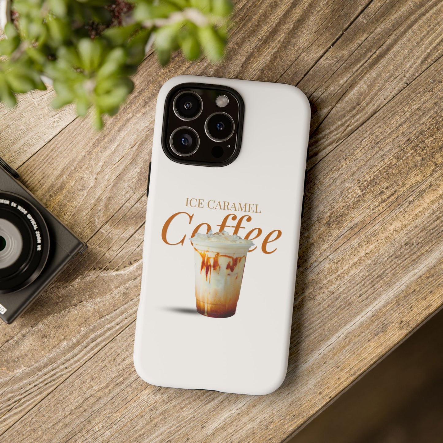 Ice Caramel Coffee Phone Case - Tough Cases for Coffee Lovers