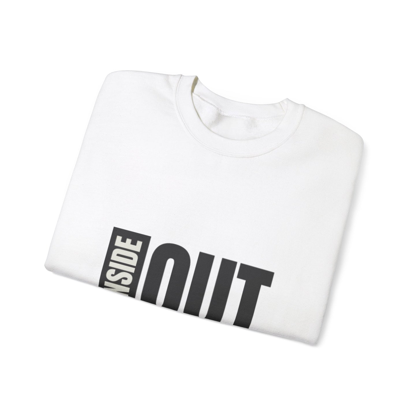 Inside Out Unisex Crewneck Sweatshirt - Cozy Casual Apparel