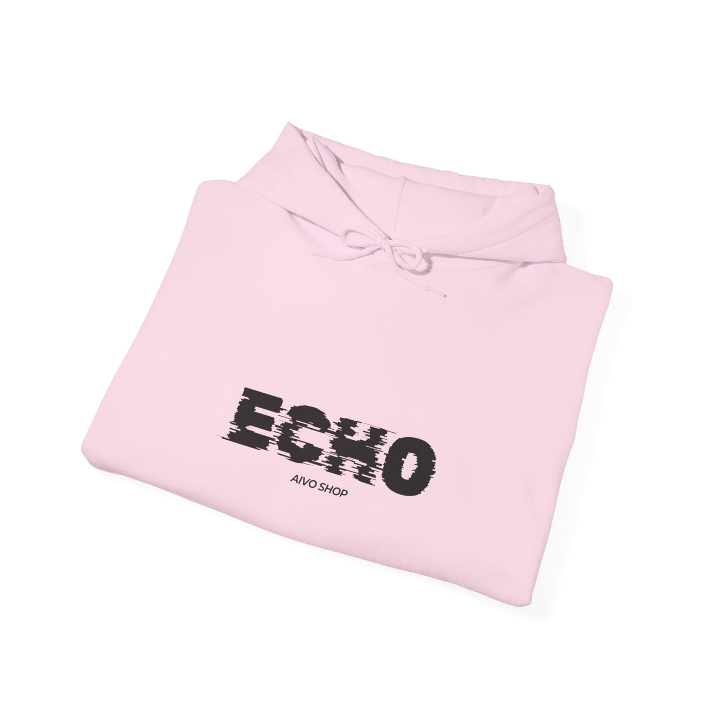 Echo Graphic Unisex Heavy Blend Hoodie - Cozy Urban Style
