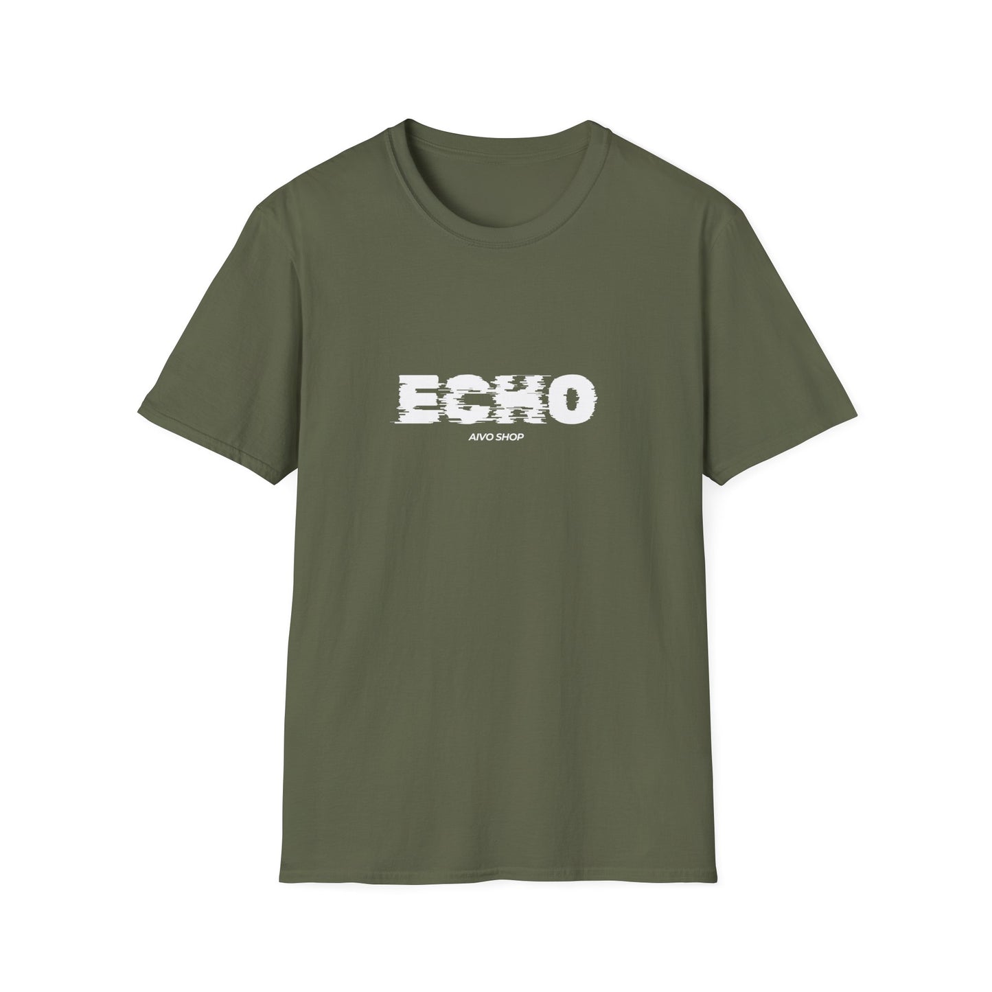 Echo Unisex Softstyle T-Shirt - Casual Oversized Tee for Everyday Wear