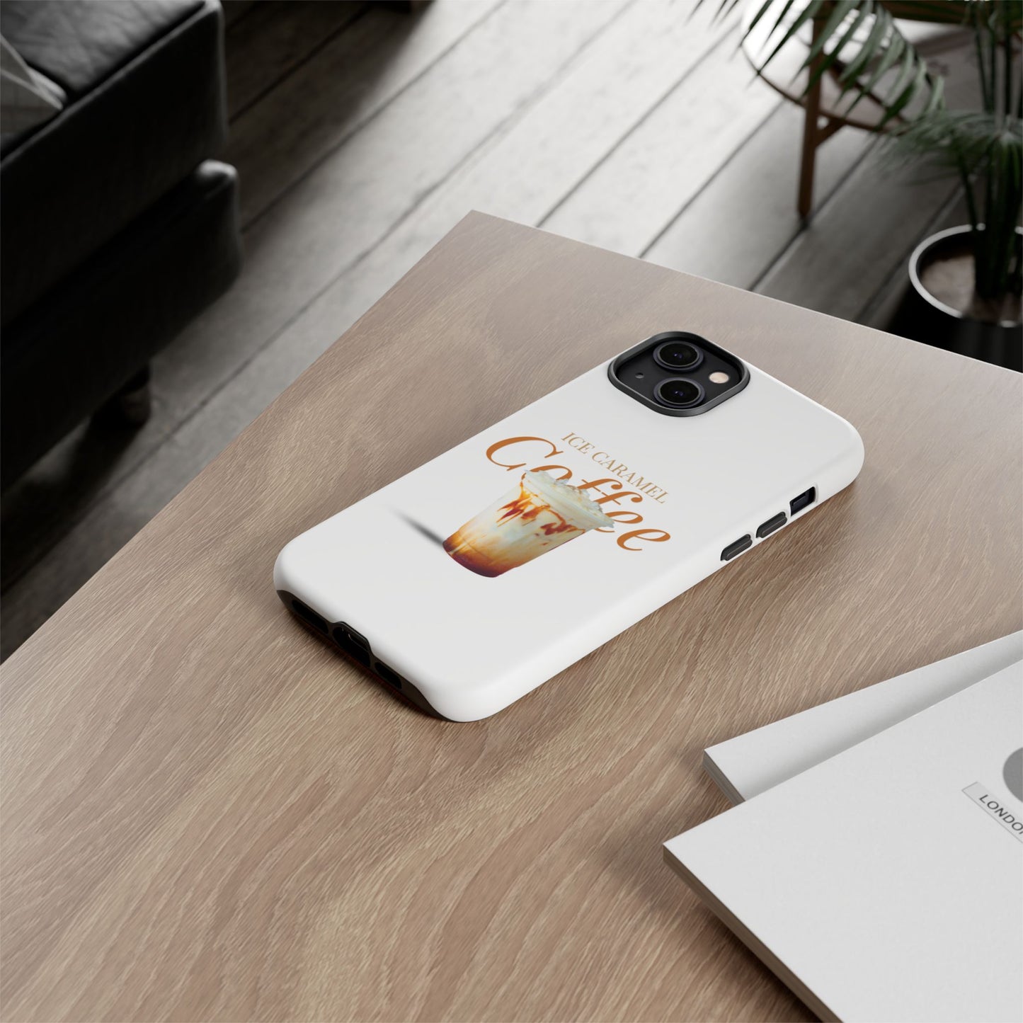 Ice Caramel Coffee Phone Case - Tough Cases for Coffee Lovers