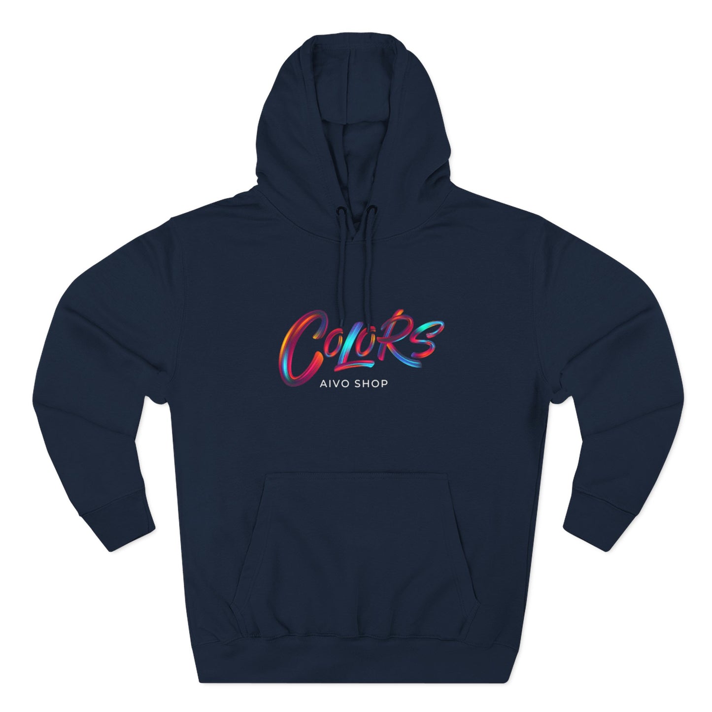 Three-Panel Fleece Hoodie - Colors