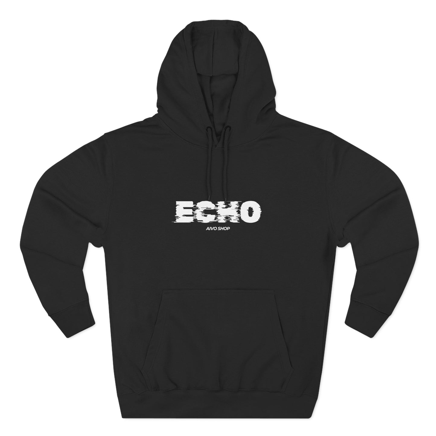 Stylish Three-Panel Fleece Hoodie - Casual Comfort for Everyday Wear