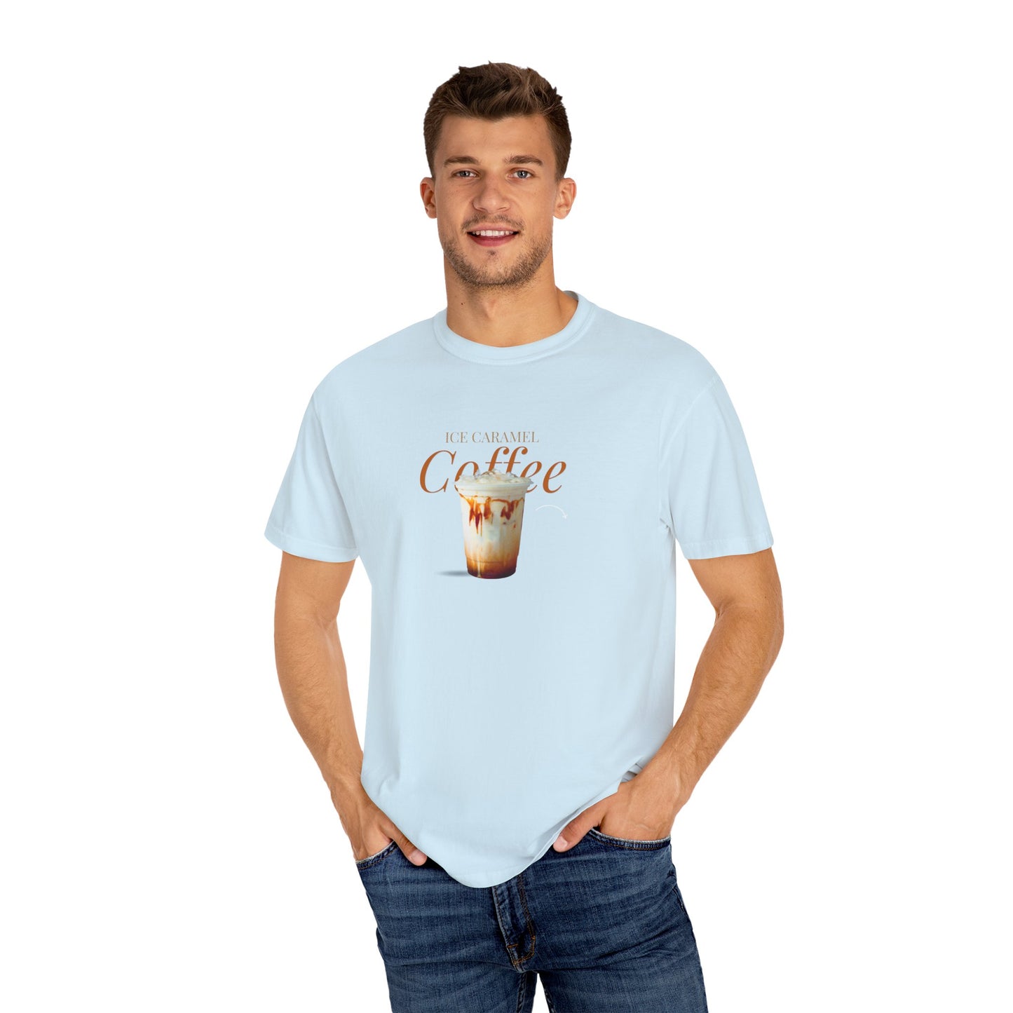 Ice Caramel Coffee Unisex T-Shirt - Perfect Gift for Coffee Lovers