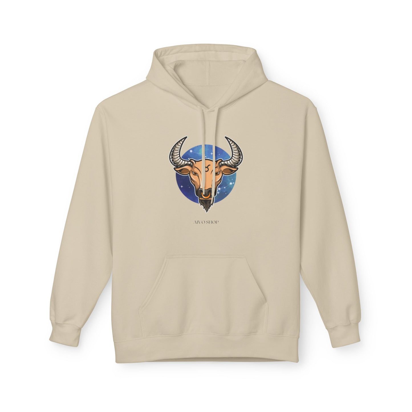 Taurus Zodiac Fleece Hoodie - Astrology Astrology Gift for Taurus