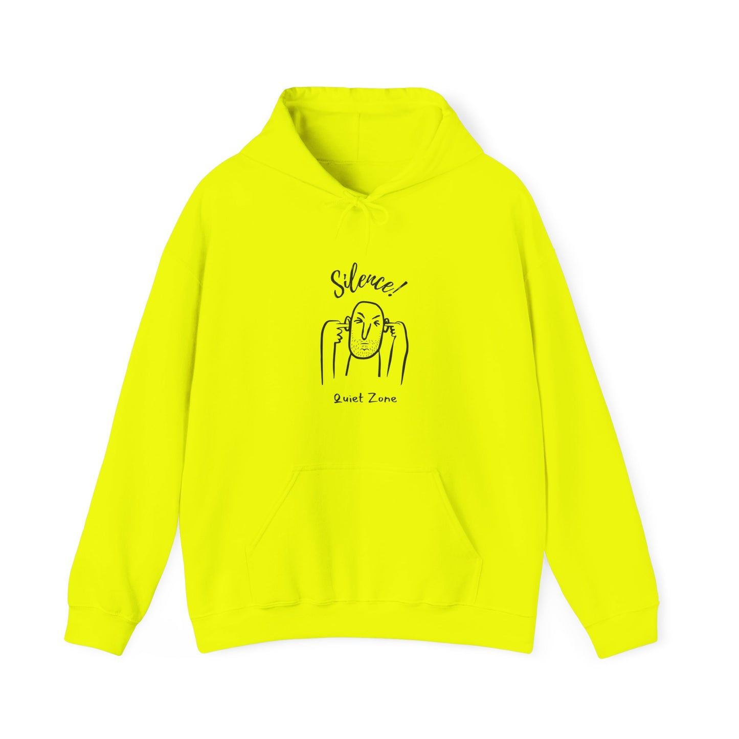 Quiet Zone Hoodie - Cozy Unisex Sweatshirt for Relaxation