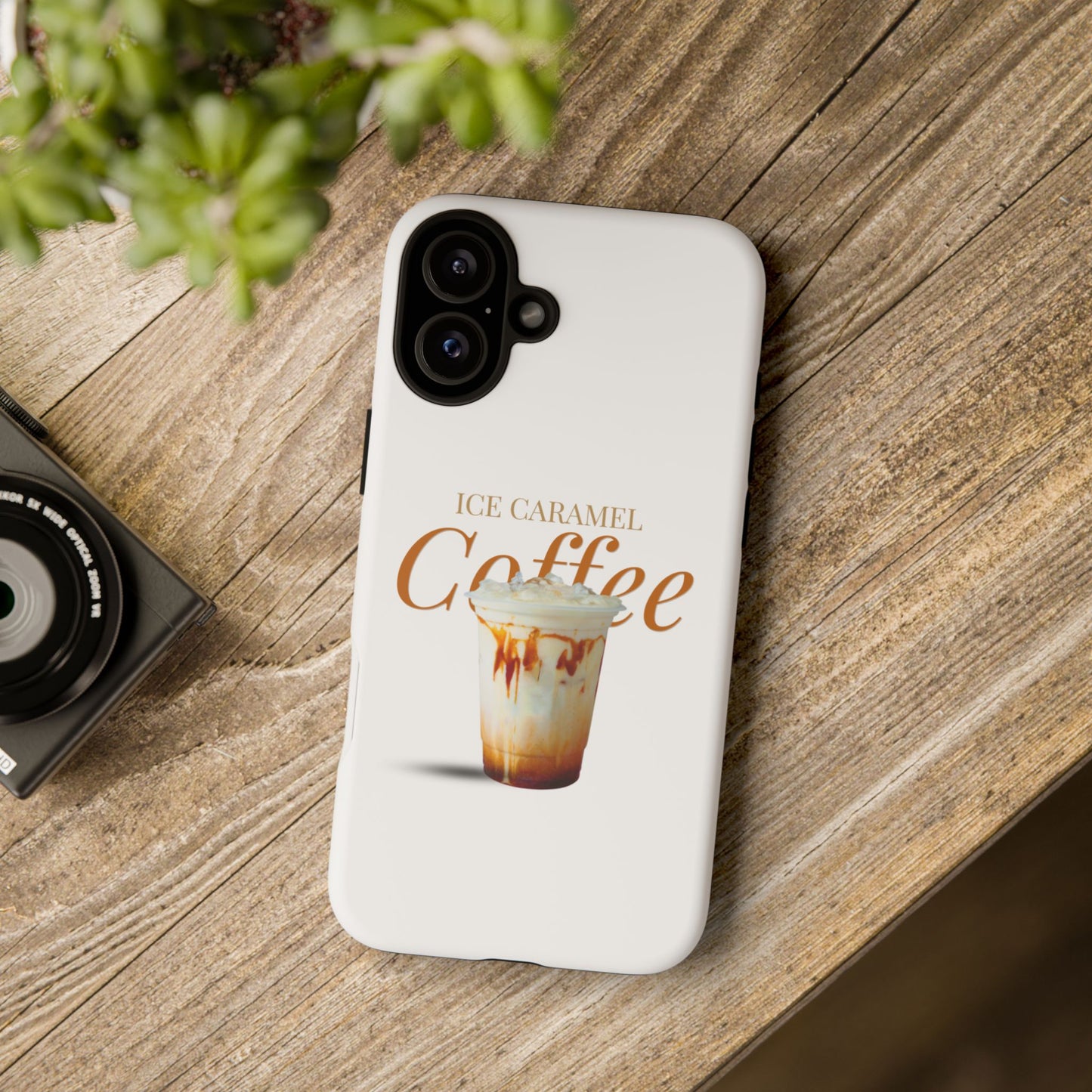 Ice Caramel Coffee Phone Case - Tough Cases for Coffee Lovers