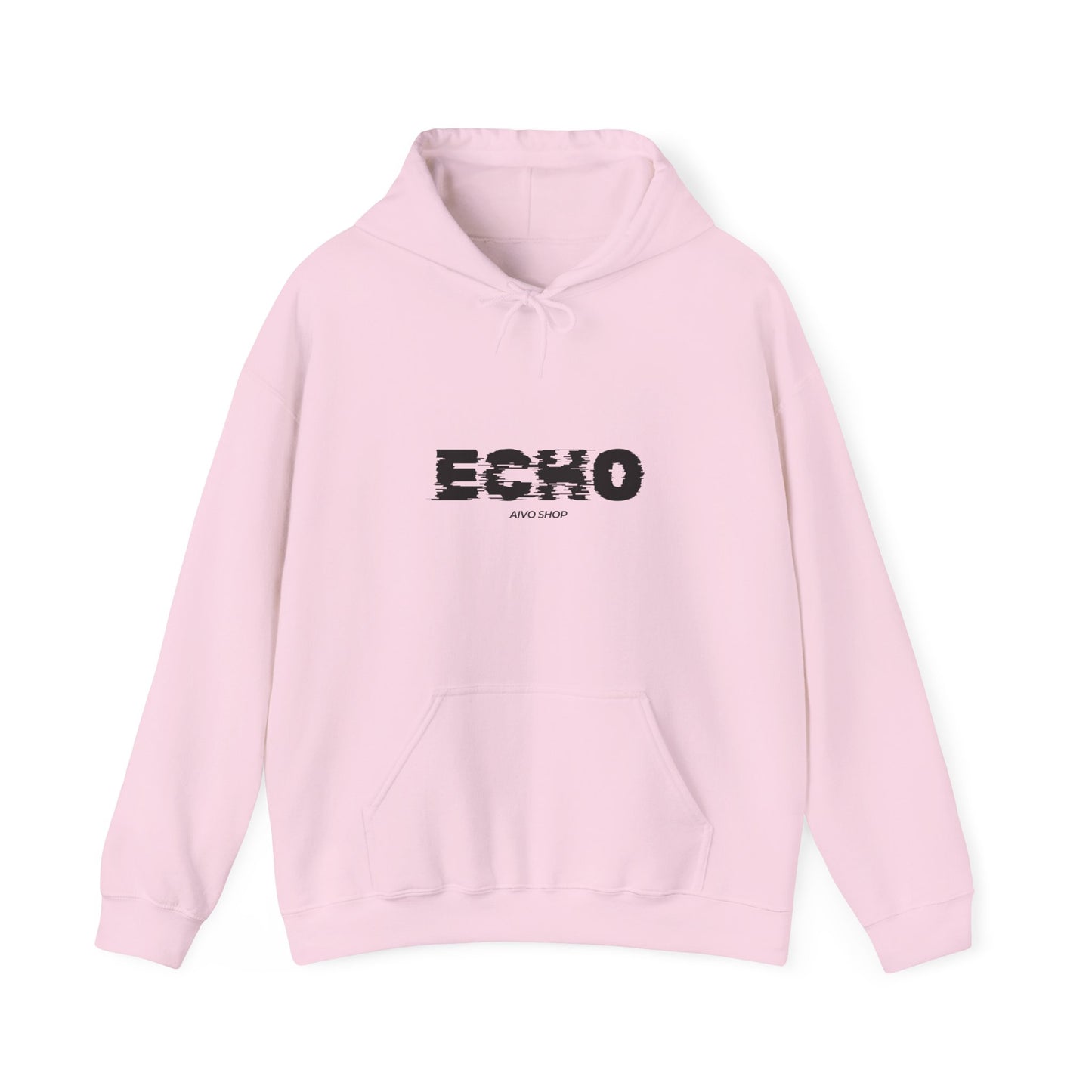 Echo Graphic Unisex Heavy Blend Hoodie - Cozy Urban Style