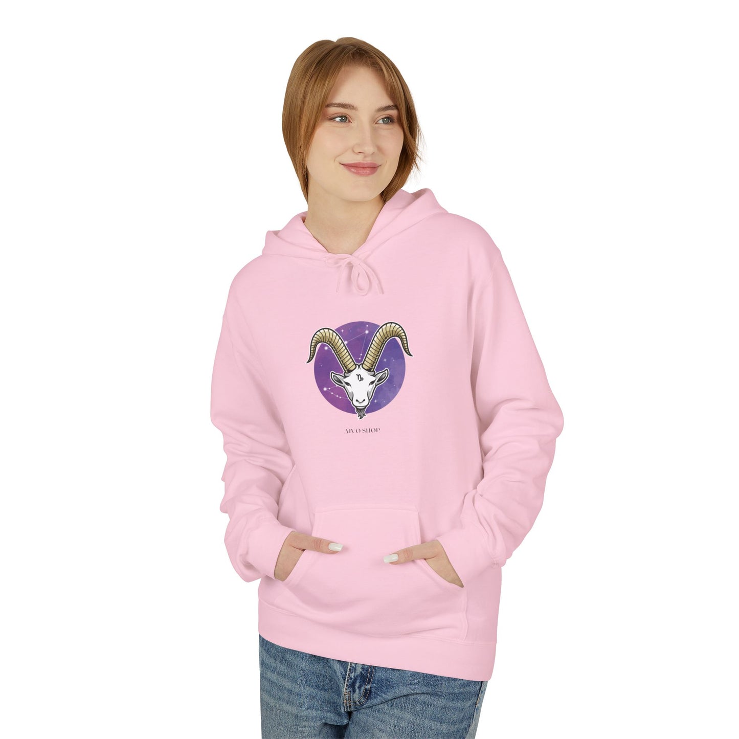 Capricorn Midweight Softstyle Fleece Hoodie