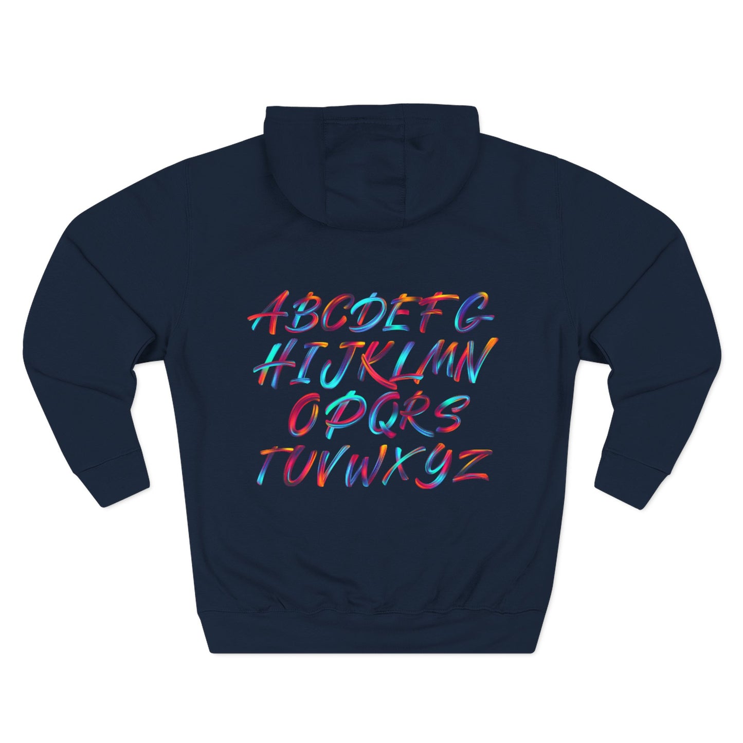 Three-Panel Fleece Hoodie - Colors