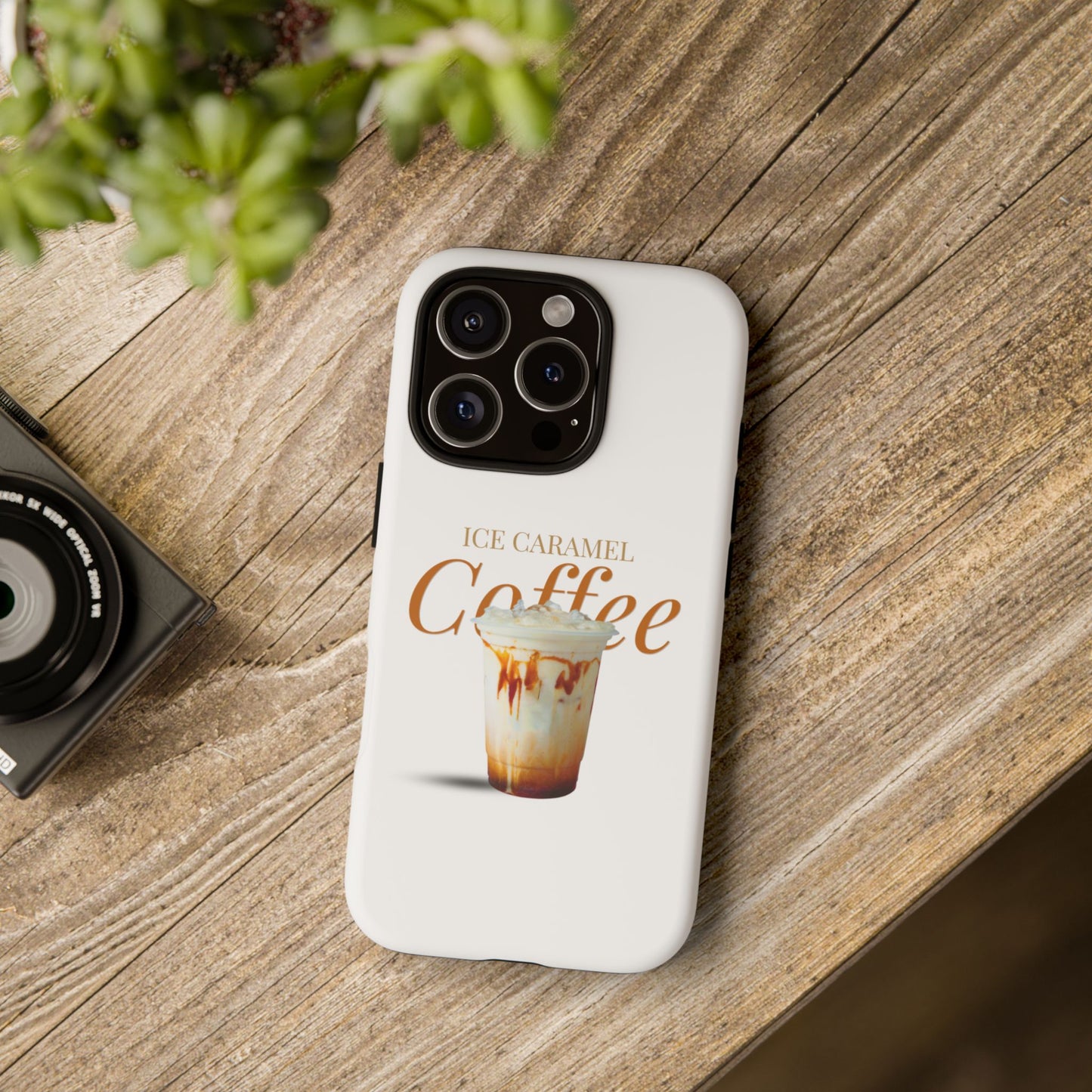 Ice Caramel Coffee Phone Case - Tough Cases for Coffee Lovers