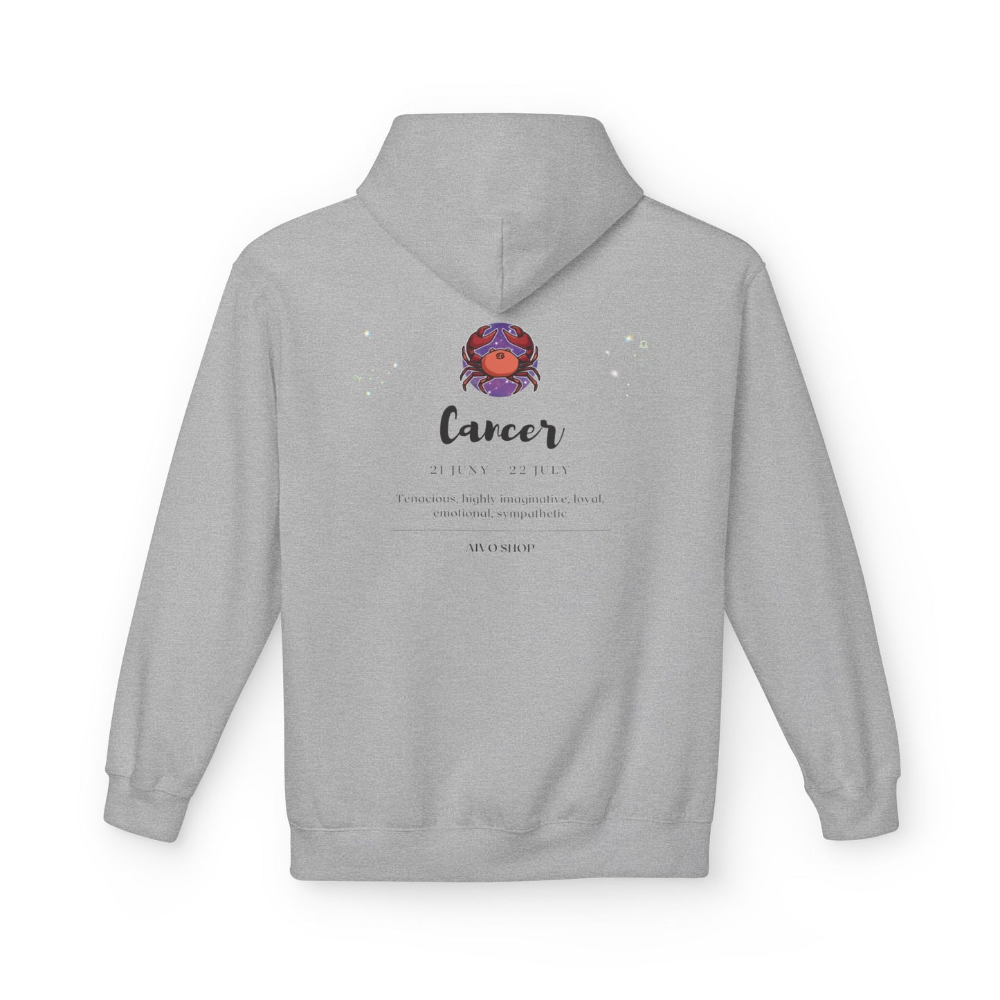Cancer Zodiac Hoodie | Astrology Inspired Fashion for Comfort and Style