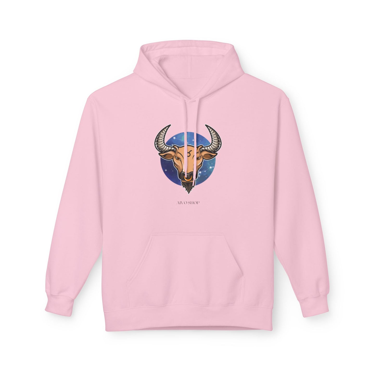 Taurus Zodiac Fleece Hoodie - Astrology Astrology Gift for Taurus