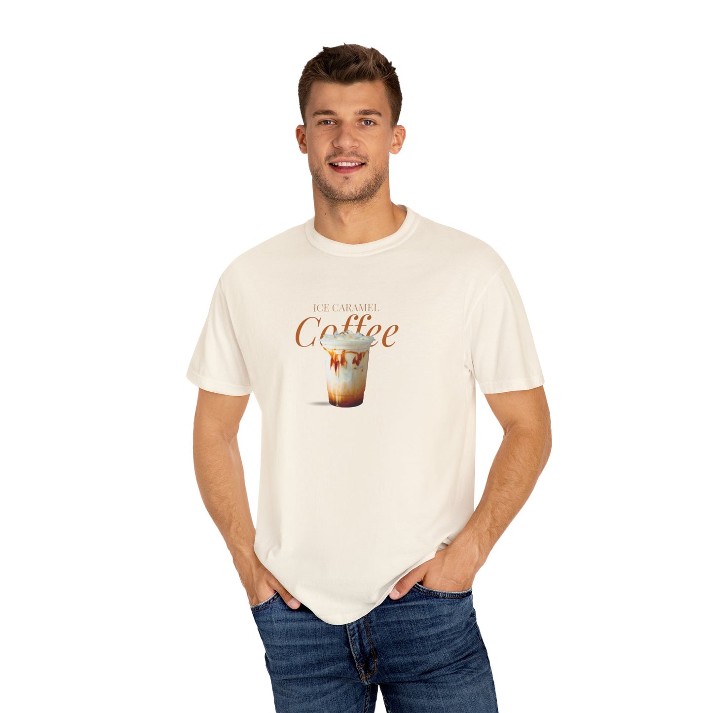 Ice Caramel Coffee Unisex T-Shirt - Perfect Gift for Coffee Lovers